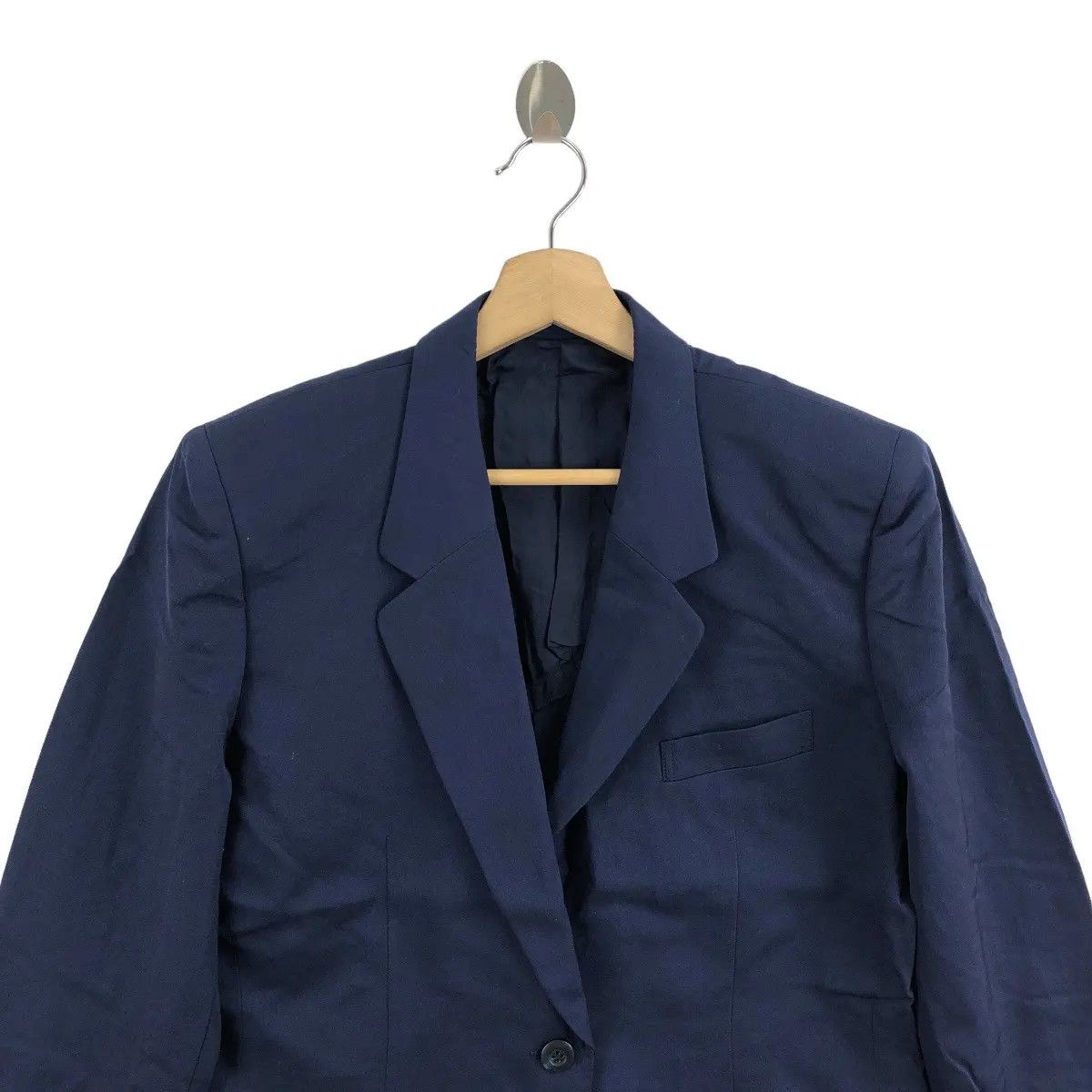 Burberry Vtg 90’ BURBERRY LONDON PRORSUM 2 Button Blue Blazer Sport Size S / US 4 / IT 40 - 2 Thumbnail