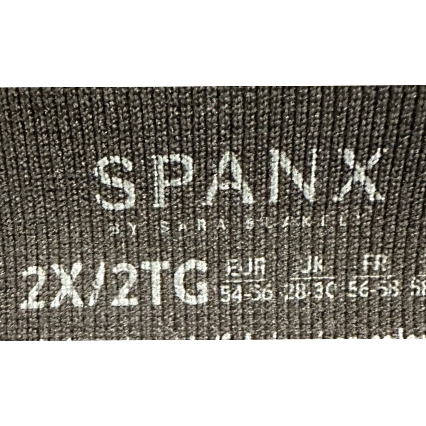 Spanx Spanx Leggings Womens 2X Black Nylon Pants Yoga Workout Stretch NEW Size 40" / US 18 - 4 Thumbnail