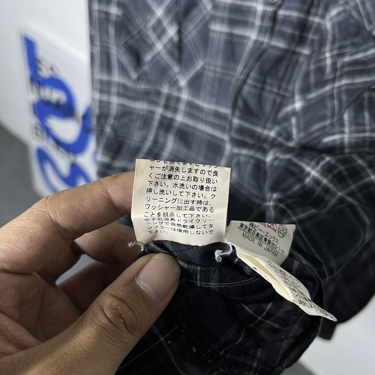 Japanese Brand Vintage Edge Plaid Flannel Made In Japan Button Up Shirt Size US M / EU 48-50 / 2 - 8 Thumbnail