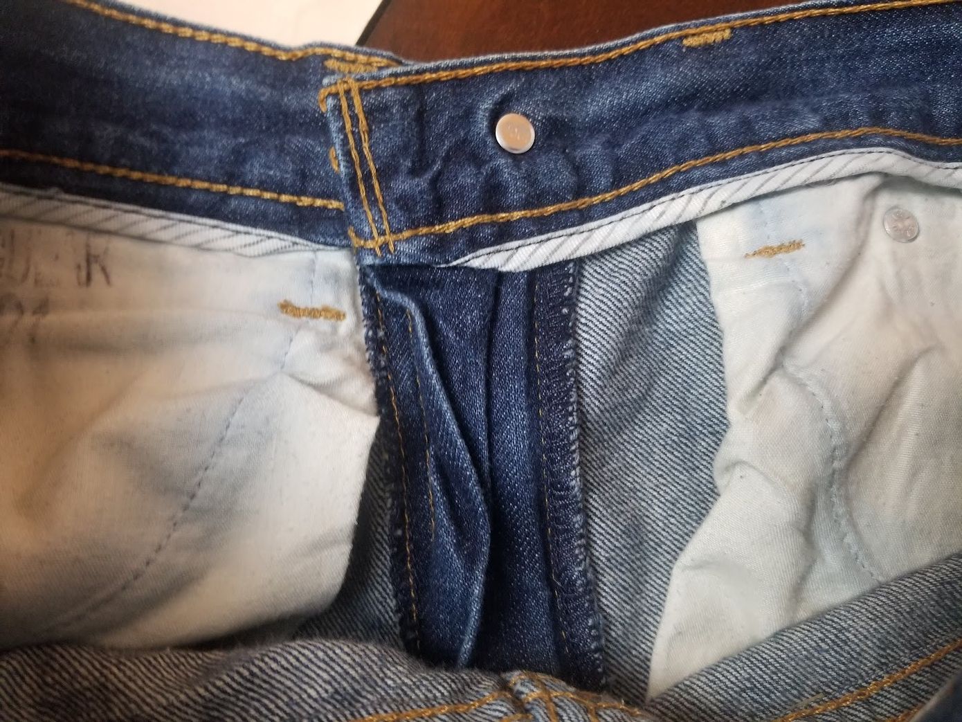 Levi's Levis 511 Skinny Jeans Mens Straight Leg Torn Ripped Size US 31 - 10 Thumbnail