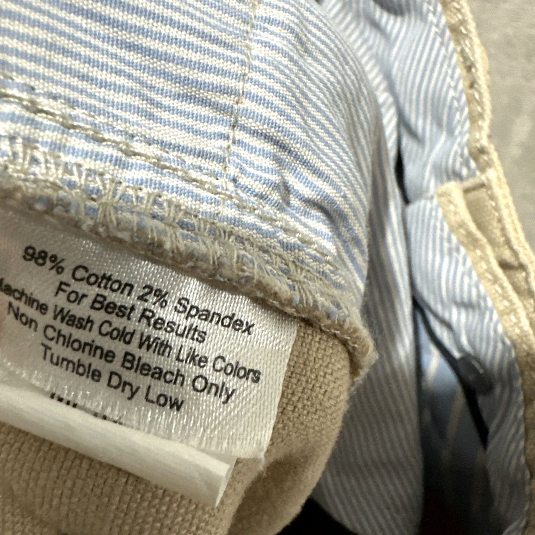 Peter Millar Peter Millar Pants Mens Size 35 Beige Crown Vintage Five Pocket Chino Shirt? Size US 35 - 5 Thumbnail