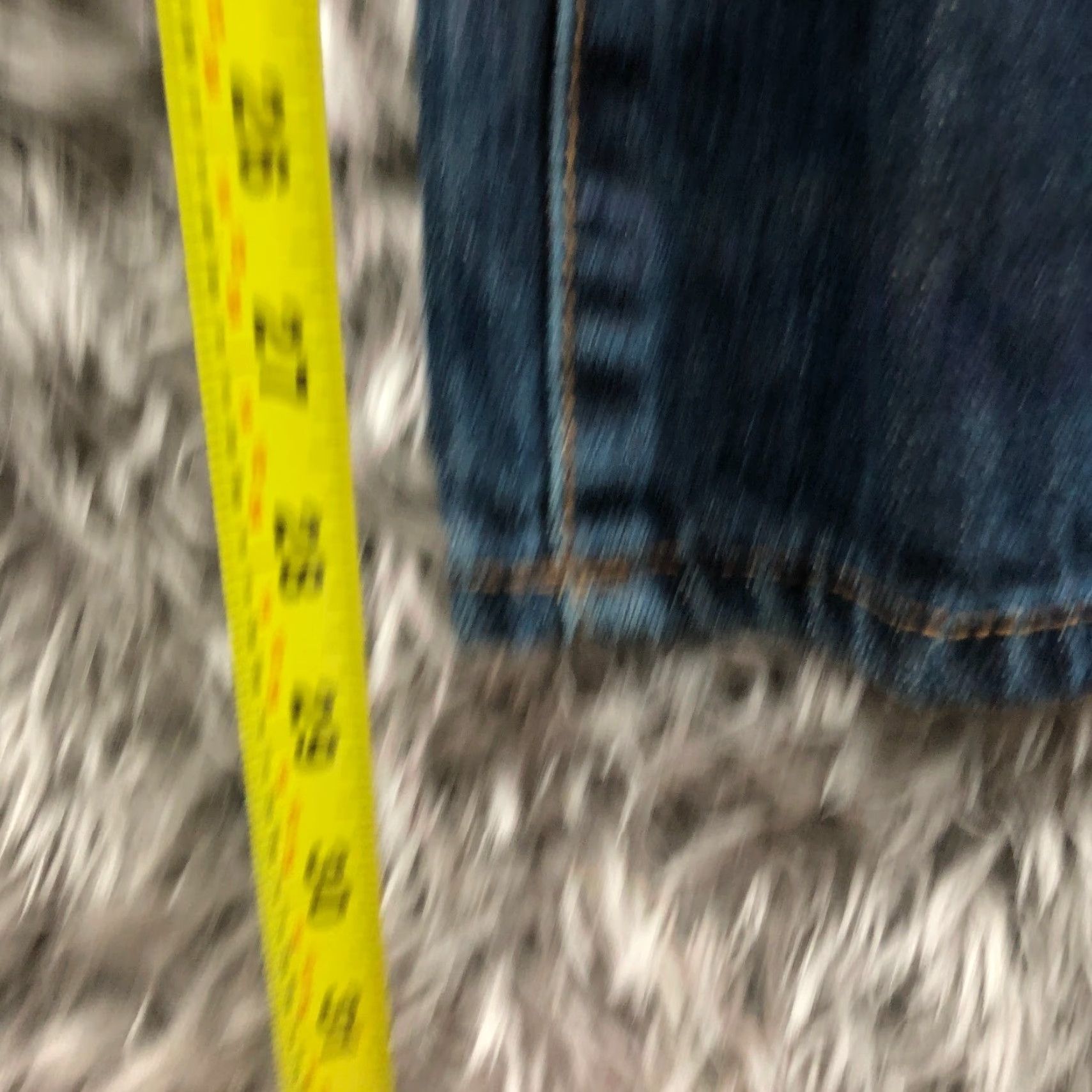 Old Navy Old Navy Jeans Mens 28x30 Size 28 Dark Wash Blue Denim Straight Leg Mid Rise 5-Pocket Denim Jeans Size US 28 / EU 44 - 3 Thumbnail
