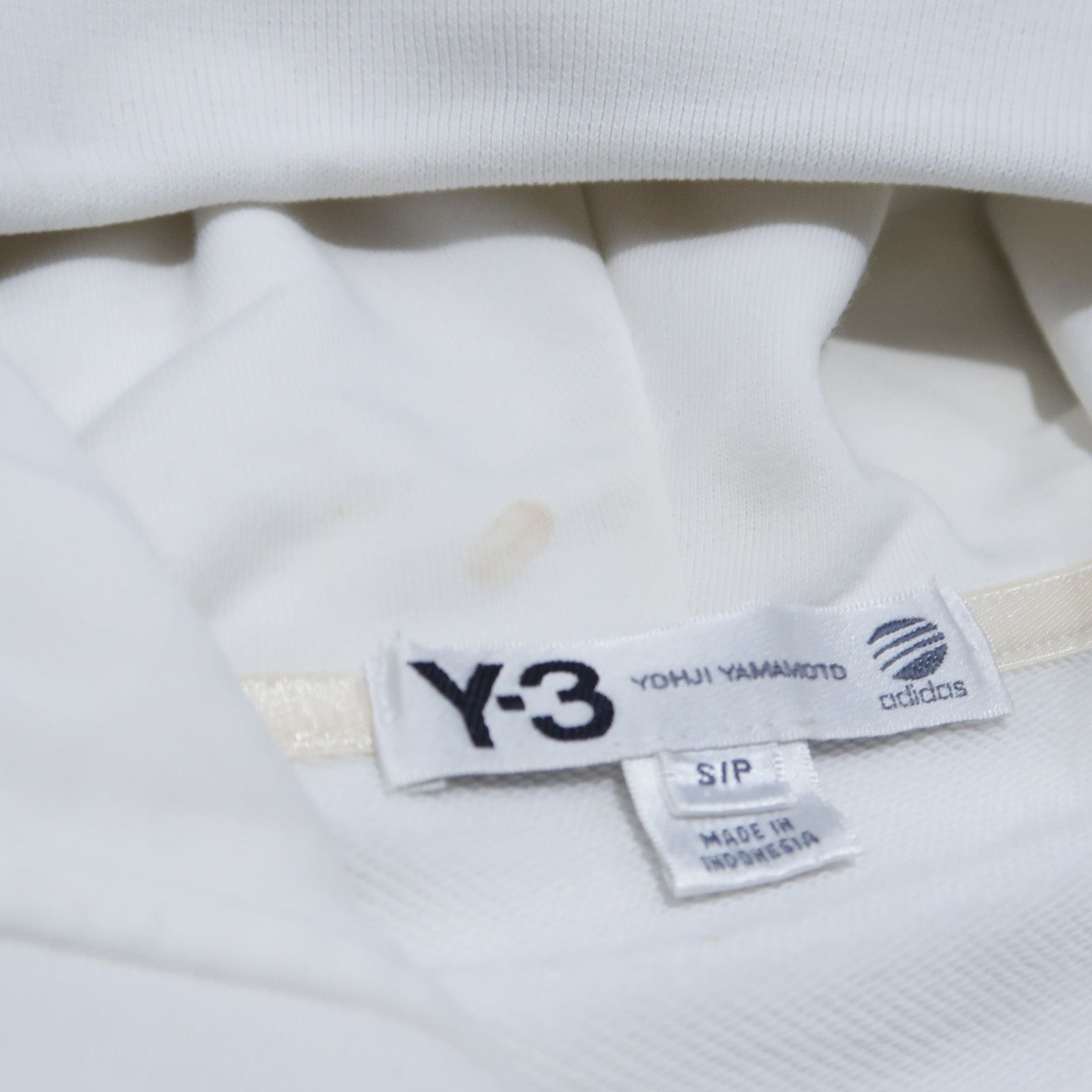 Adidas × Y-3 S/S 2008 Y-3 Yohji Yamamoto Big Logo Back Zip Hoodie Size US S / EU 44-46 / 1 - 17 Thumbnail