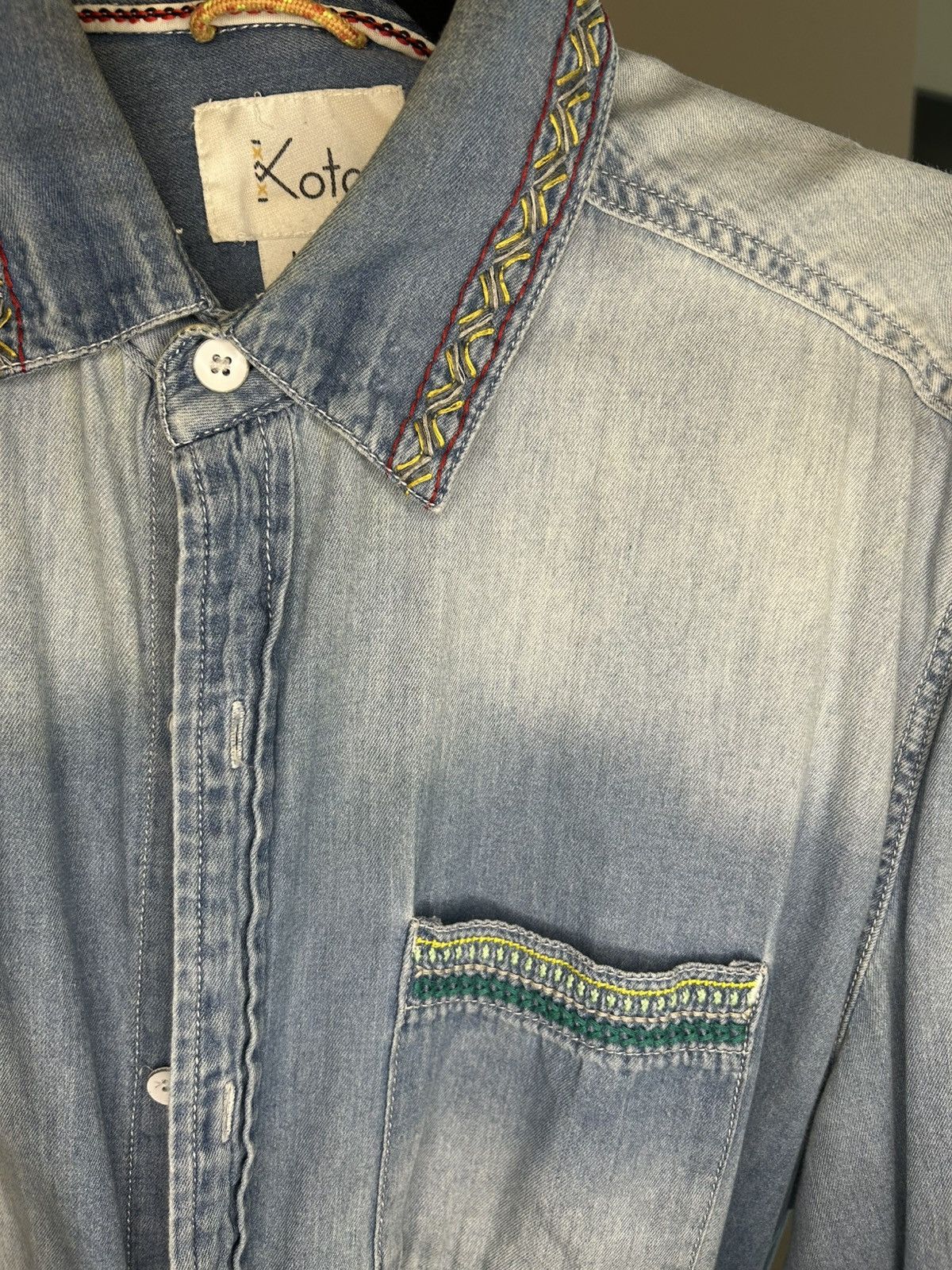Koto × Vintage Vintage Koto Denim Shirt Size US M / EU 48-50 / 2 - 4 Thumbnail