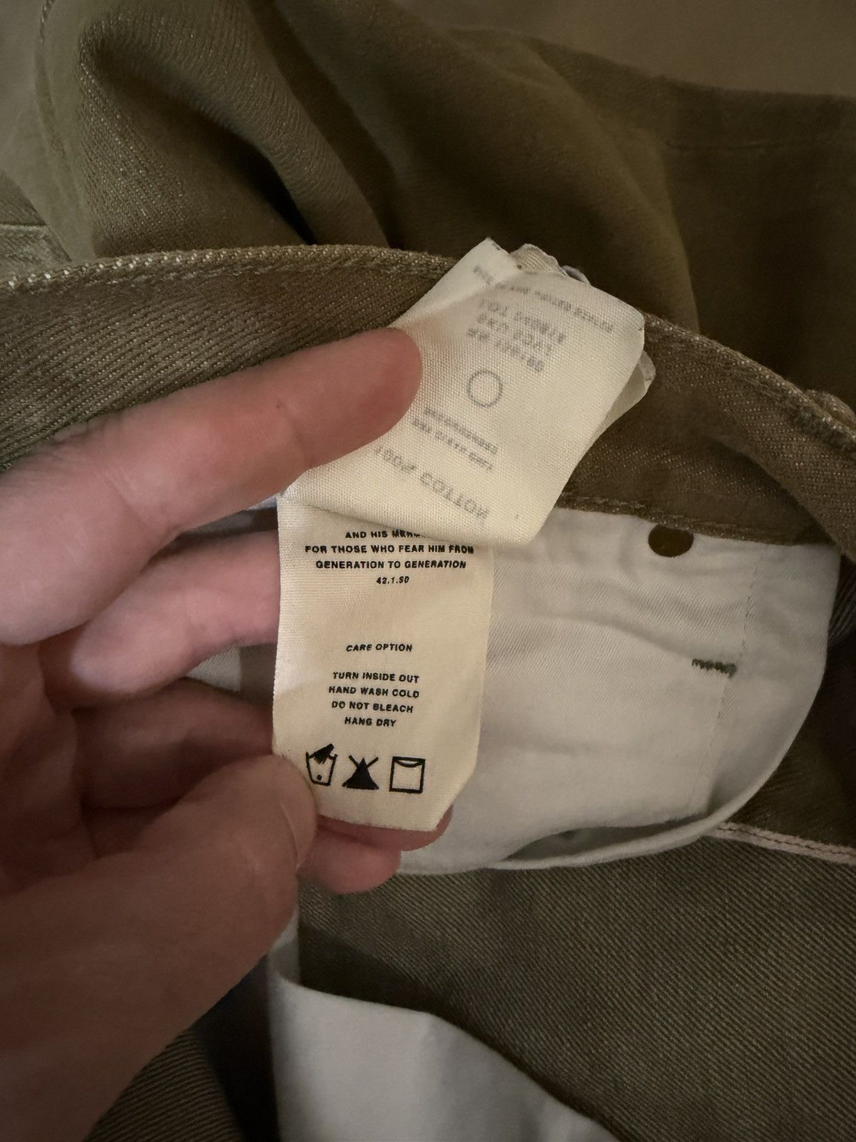 Fear of God Fear Of God Selvedge Jeans Fifth Collection Size 36 Size US 36 / EU 52 - 6 Thumbnail