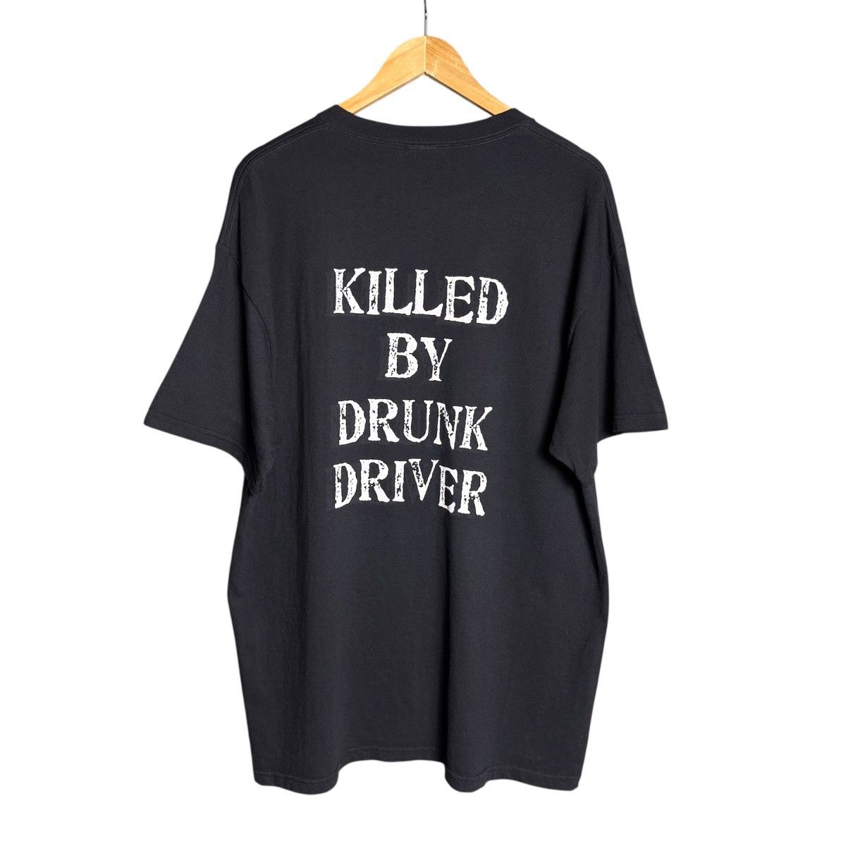 Vintage Vintage I Am Dead Killed By Drunk Driver T-Shirt Size US XL / EU 56 / 4 - 2 Thumbnail