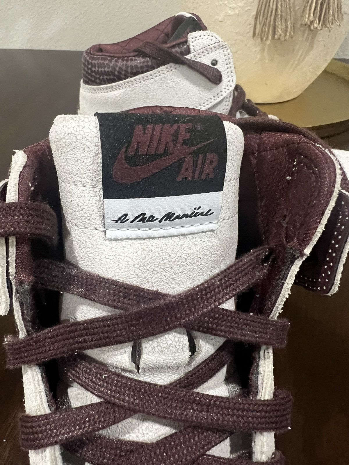 A Ma Maniere × Jordan Brand × Nike Air Jordan 1 Retro High OG A Ma Maniére Size US 12 / EU 45 - 4 Thumbnail