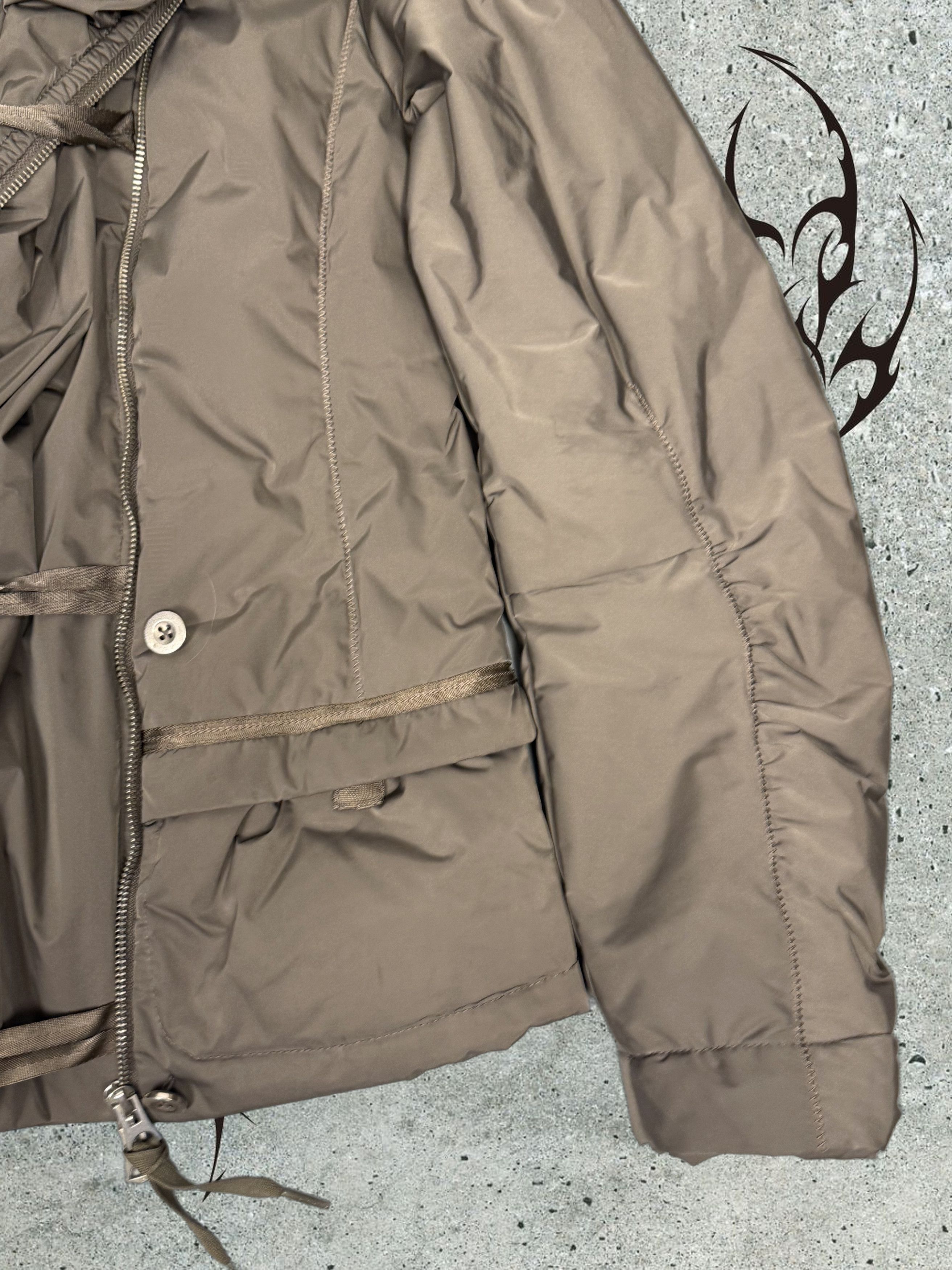 Marithe + Francois Girbaud Vintage M+FG double breasted scuba collar down jacket Size L / US 10 / IT 46 - 7 Thumbnail