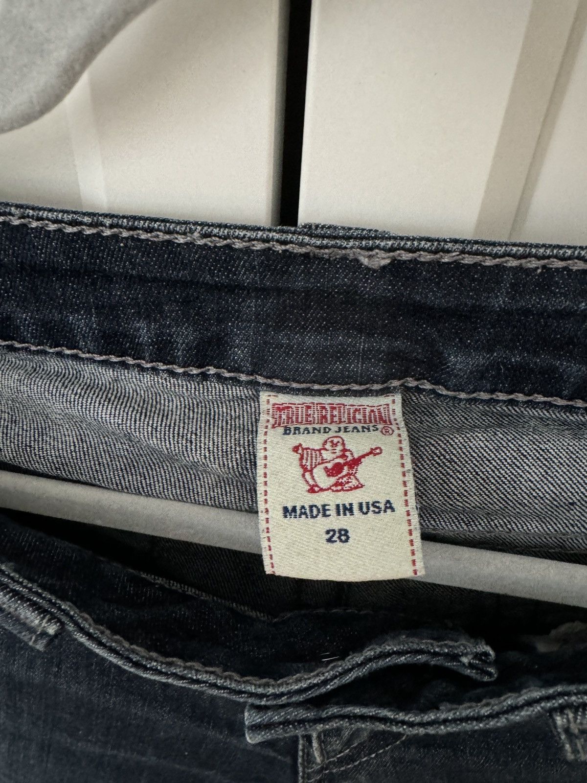 True Religion True Religion skinny jeans rhinestones USA pants denim Size US 28 / EU 44 - 6 Thumbnail