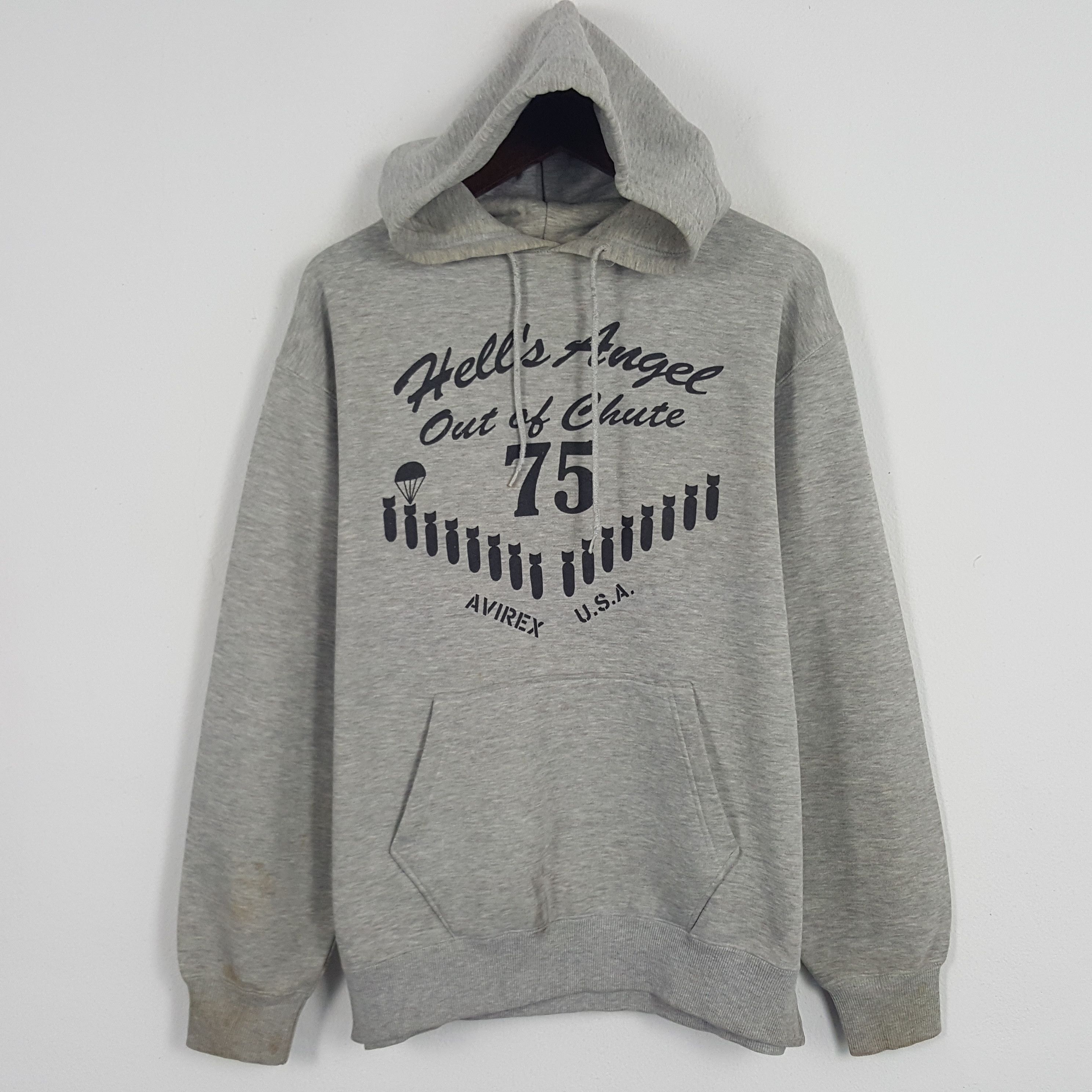 Avirex × Vintage Vintage Avirex USA Sweatshirt Hoodies Size US L / EU 52-54 / 3 - 1 Thumbnail