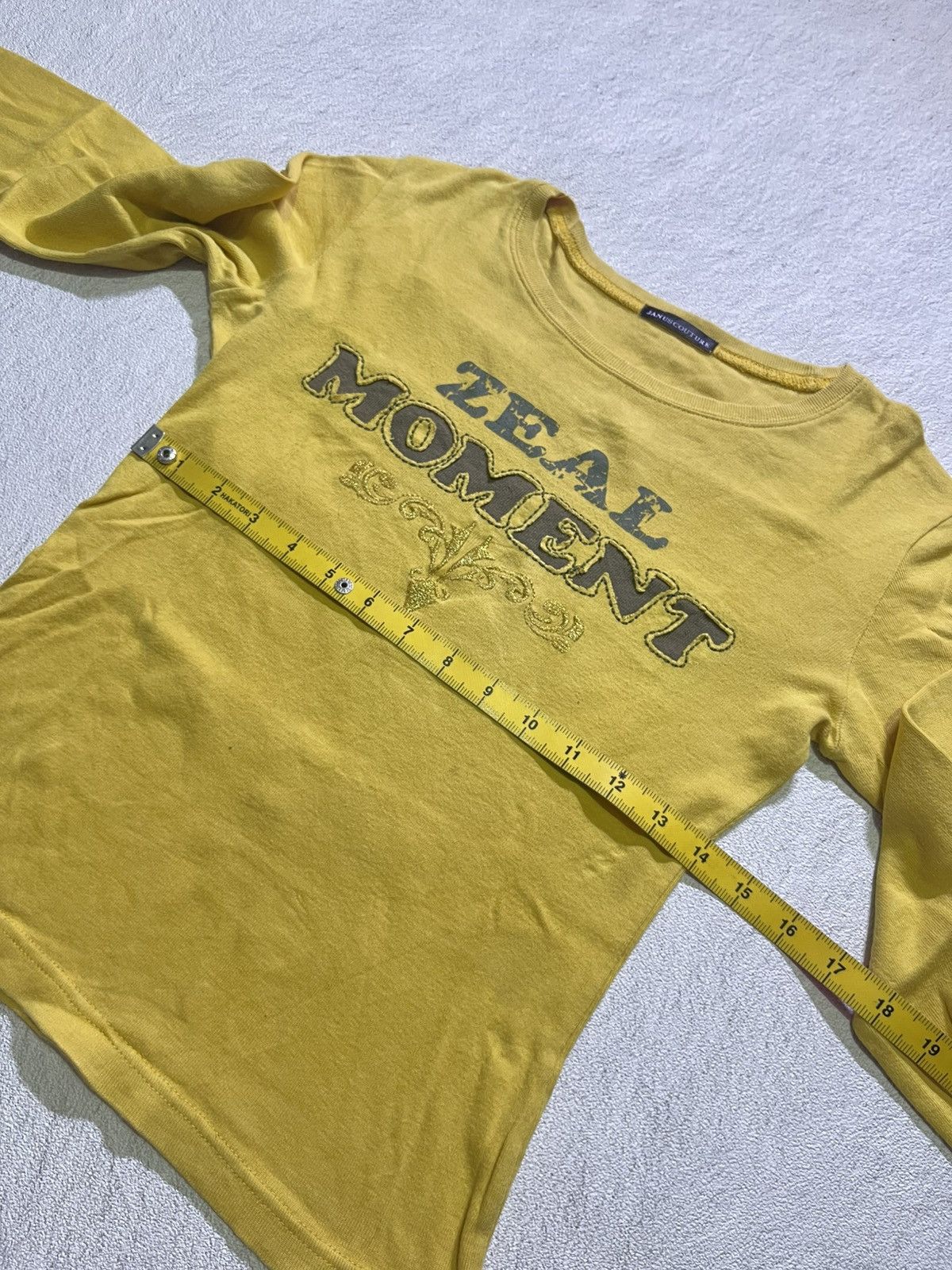 Hysteric Glamour Y2K JANUSCOUTURE long sleeve tshirt women's Size S / US 4 / IT 40 - 11 Thumbnail