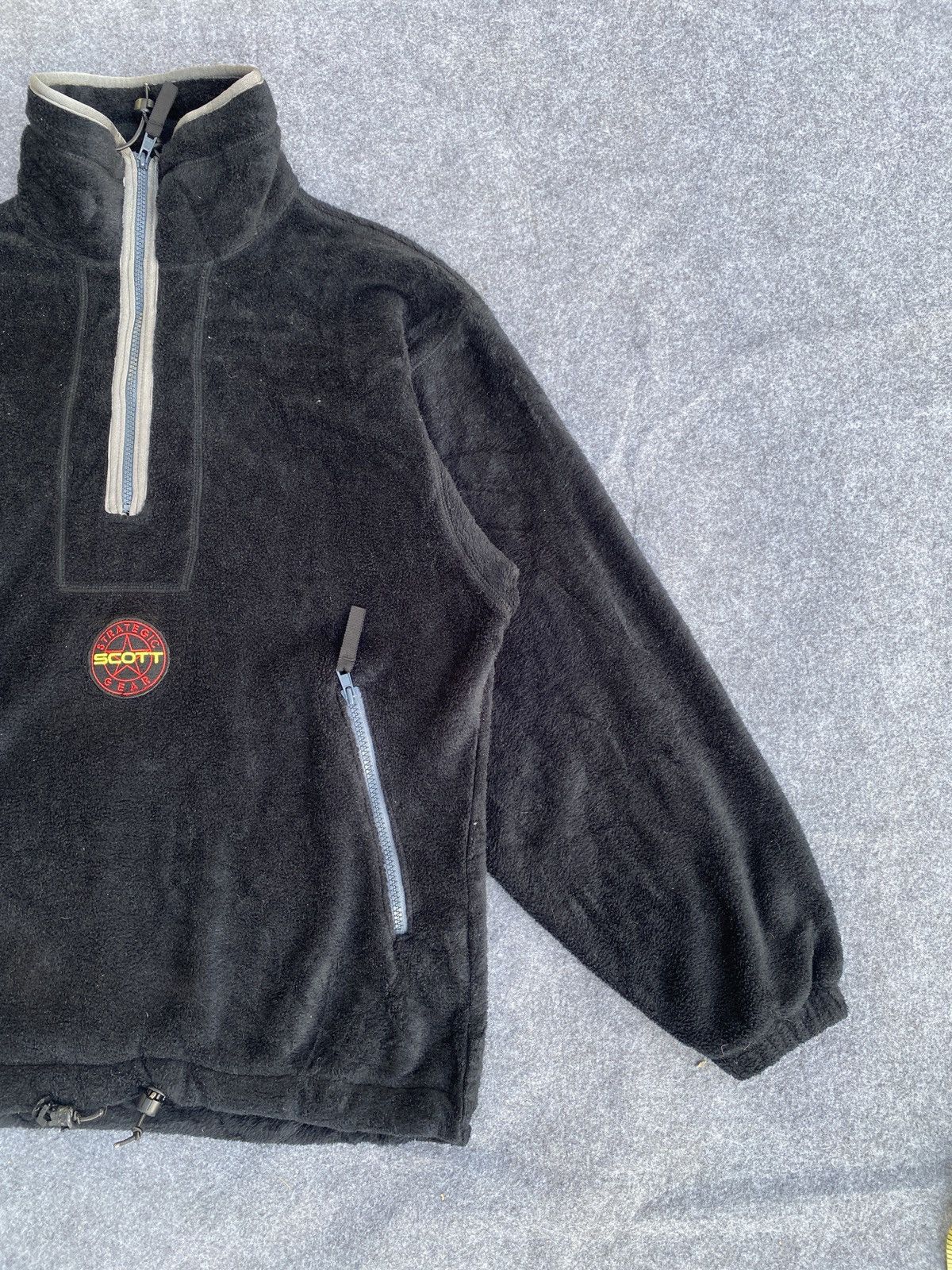 Goldwin × Schott Vintage schott half zipper fleece Size US M / EU 48-50 / 2 - 3 Thumbnail