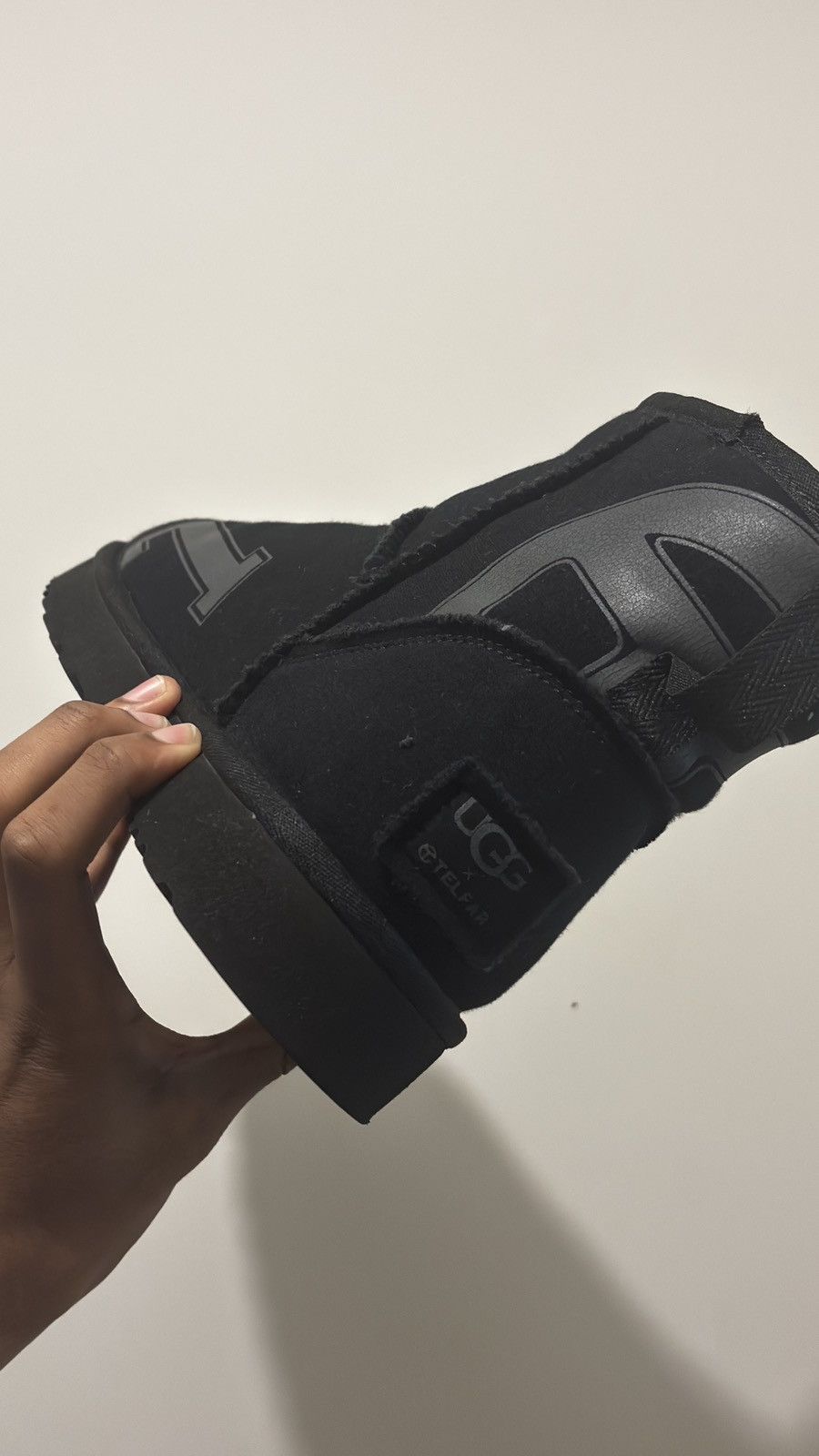 Telfar × Ugg Black Telfar Ugg Boots Unisex Dead stock Size US 12.5 / EU 45-46 - 2 Thumbnail