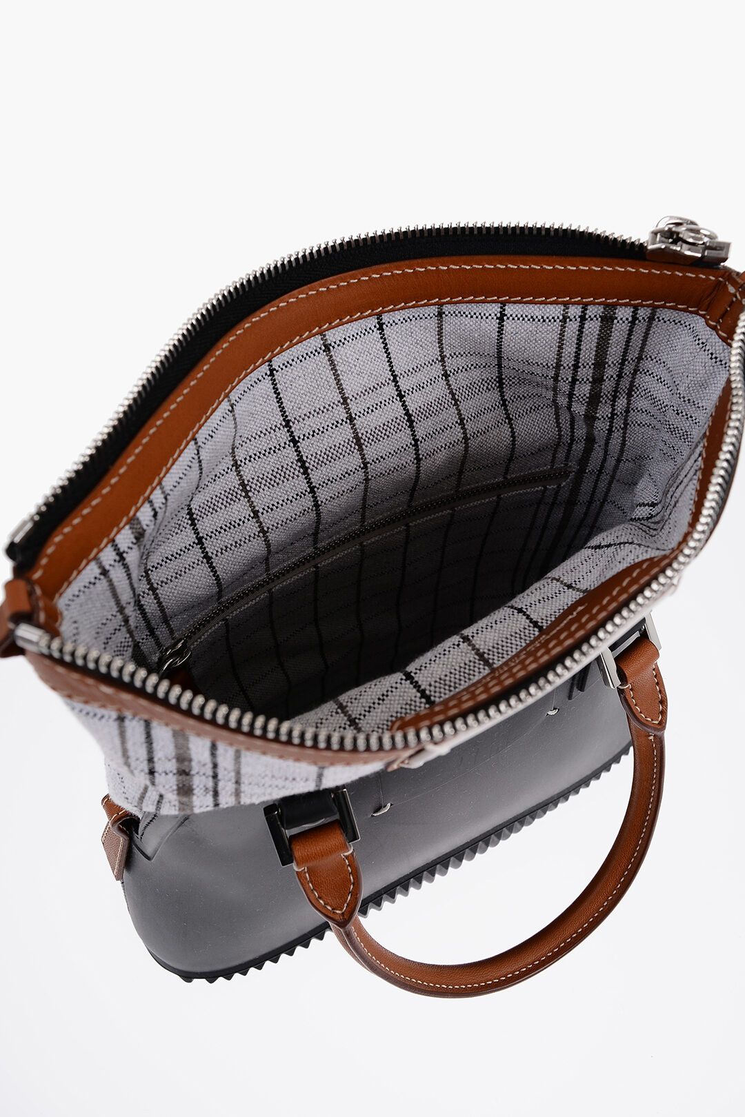 Maison Margiela og1mm1224 Size: OS / Rubber 5AC Handbag in Black Size ONE SIZE - 4 Thumbnail