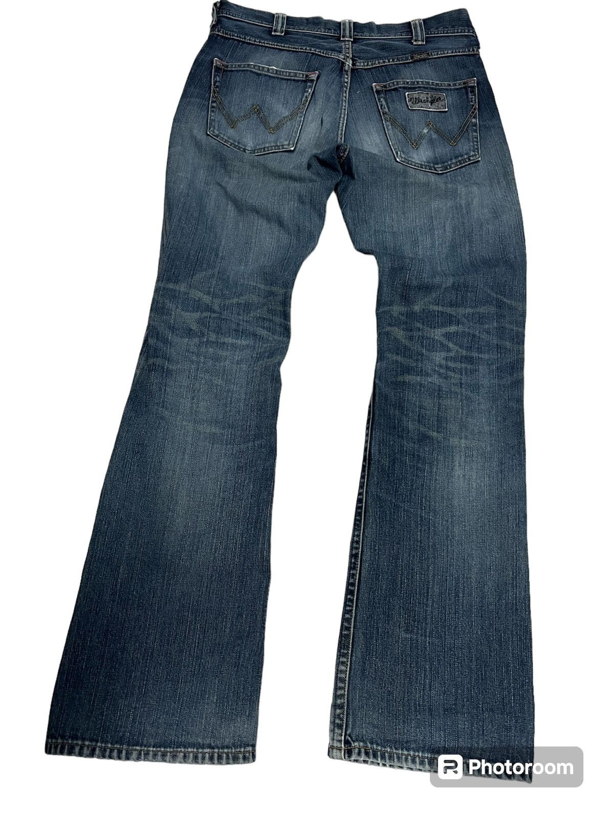 Vintage × Wrangler WRANGLER FLARE JEANS Size US 32 / EU 48 - 2 Thumbnail