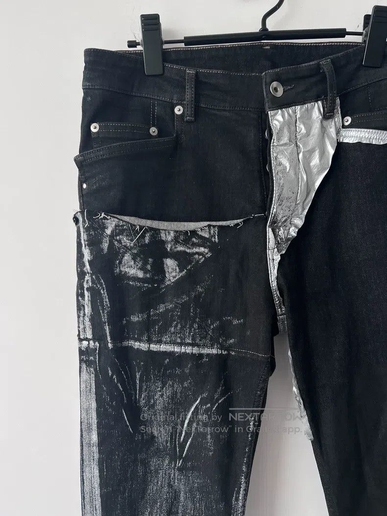 Rick Owens Rick Owens Patchwork denim trousers Size US 32 / EU 48 - 2 Thumbnail