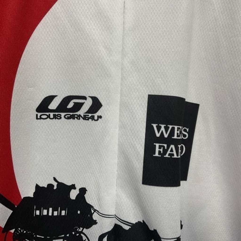 Other Louis Garneau Wells Fargo 1/2 Zip Cycling Jersey Shirt Men L Size US L / EU 52-54 / 3 - 6 Thumbnail