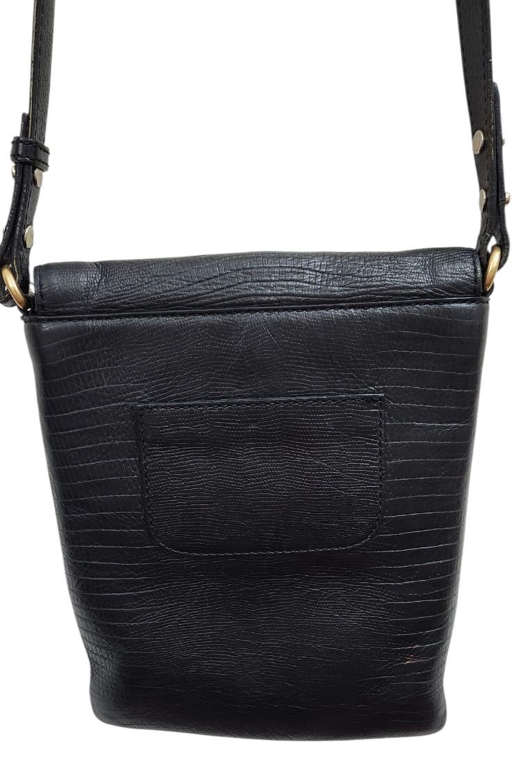 Marc by Marc Jacobs Marc by Marc Jacobs Black Leather Crossbody Bag Gold Logo Size ONE SIZE - 5 Thumbnail