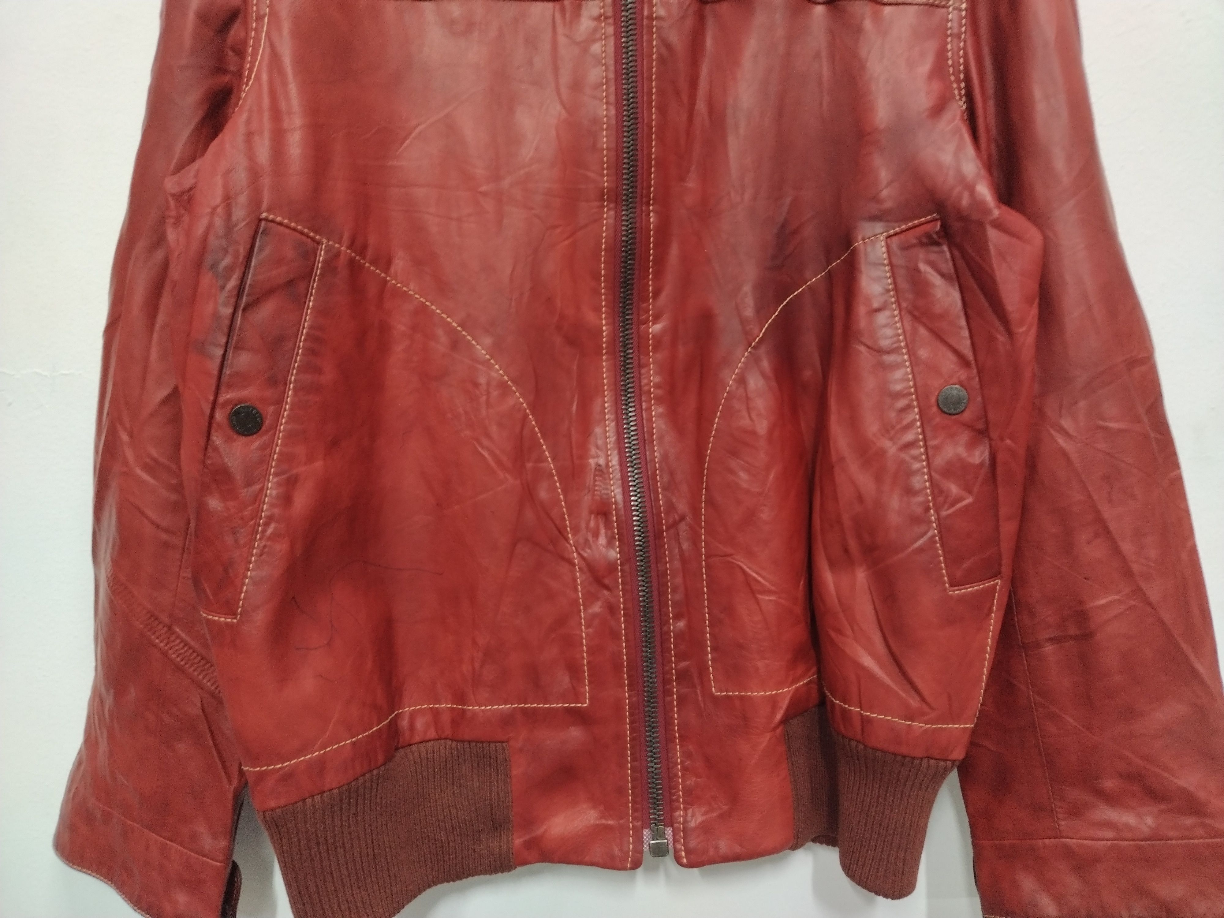 Alfred Dunhill VTG Dunhill Lambskin Leather bomber jacket size XS (R FIT) Size US XS / EU 42 / 0 - 6 Thumbnail