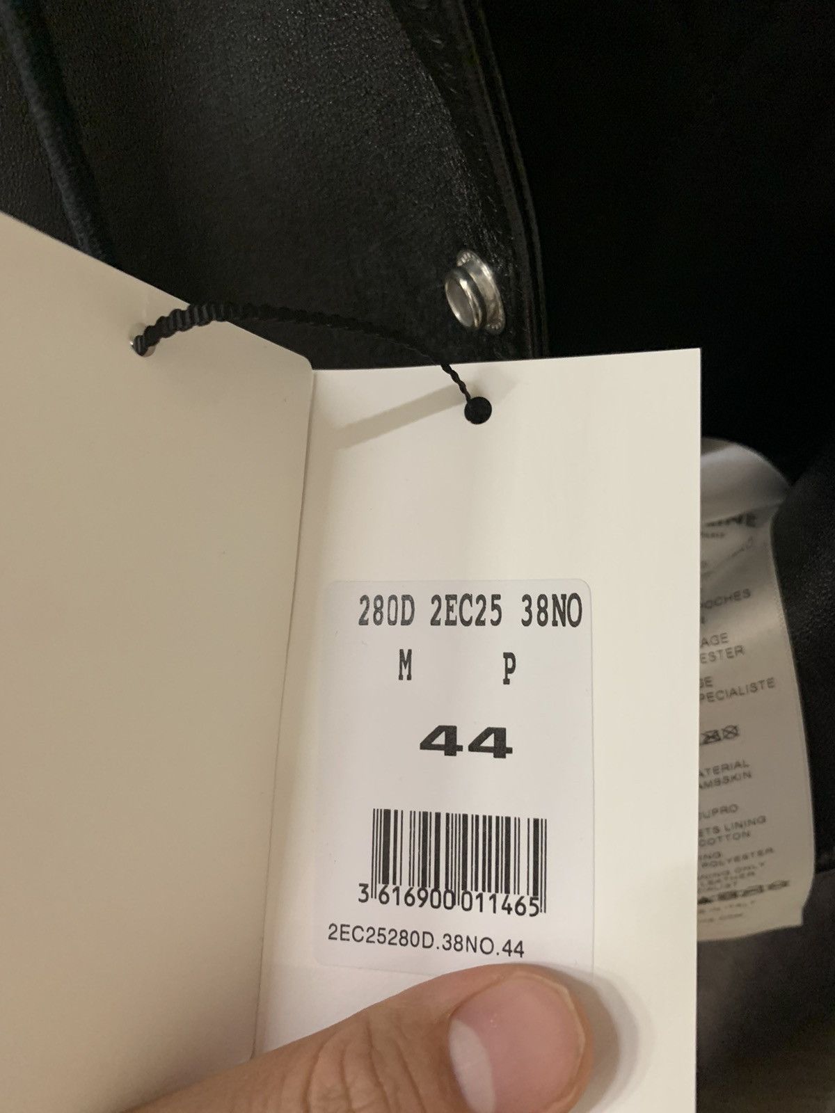Celine Celine 2023SS Logo-embossed hodded lambskin jacket Size US S / EU 44-46 / 1 - 6 Thumbnail