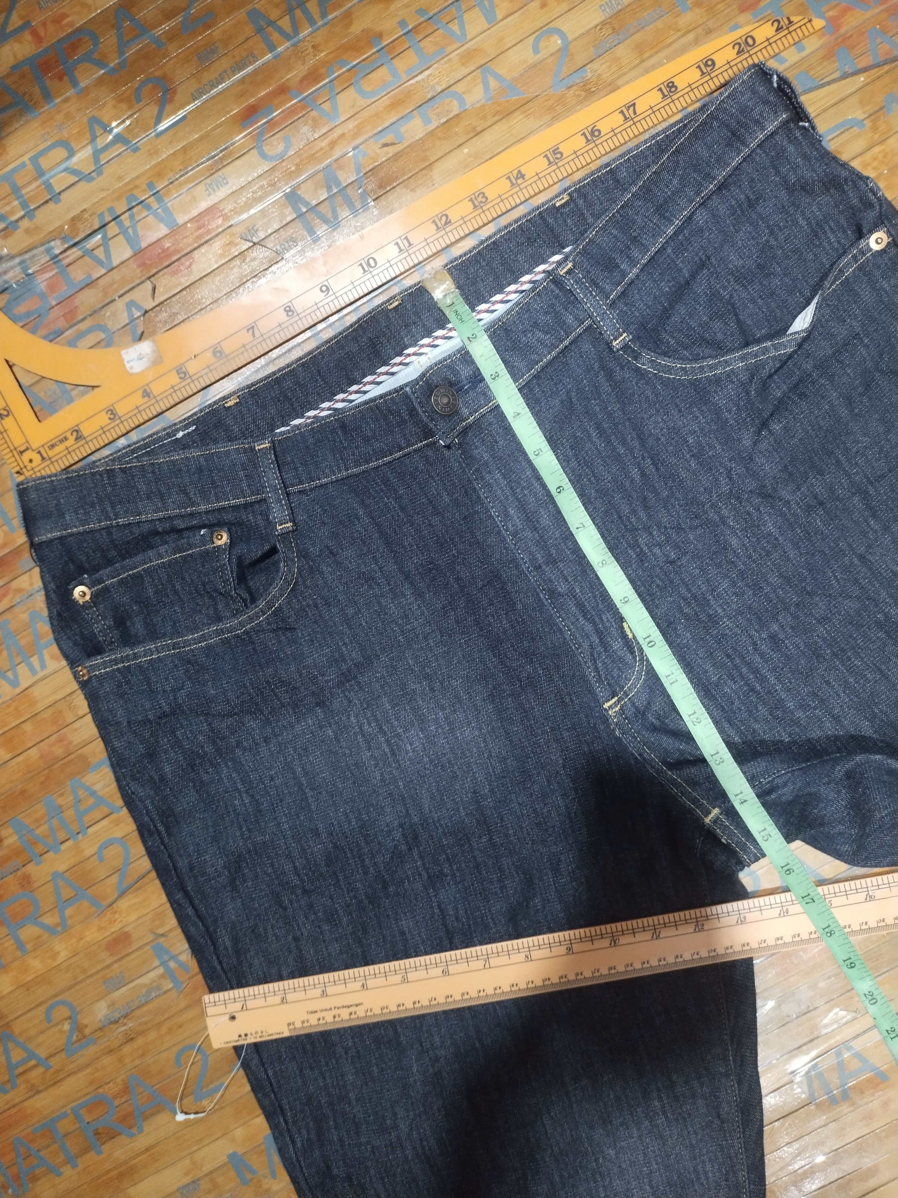 Edwin × Japanese Brand × Vintage Jeans Edwin 503 "Stretchable" Sz 40" Size US 40 / EU 56 - 6 Thumbnail