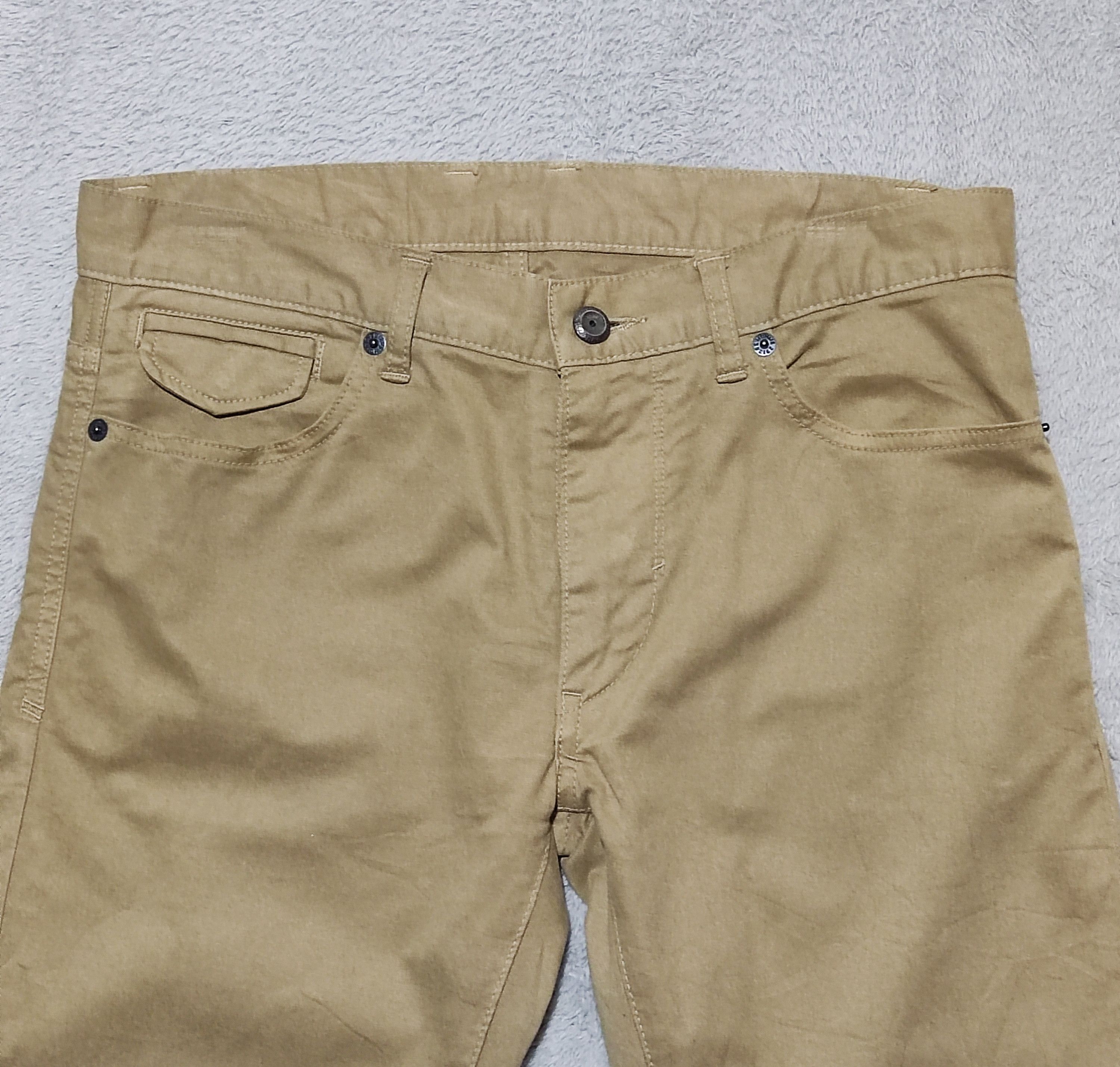 291295=Homme Vintage 90s 291295=HOMME Slim Straight Trousers Rude Style Size US 30 / EU 46 - 2 Thumbnail
