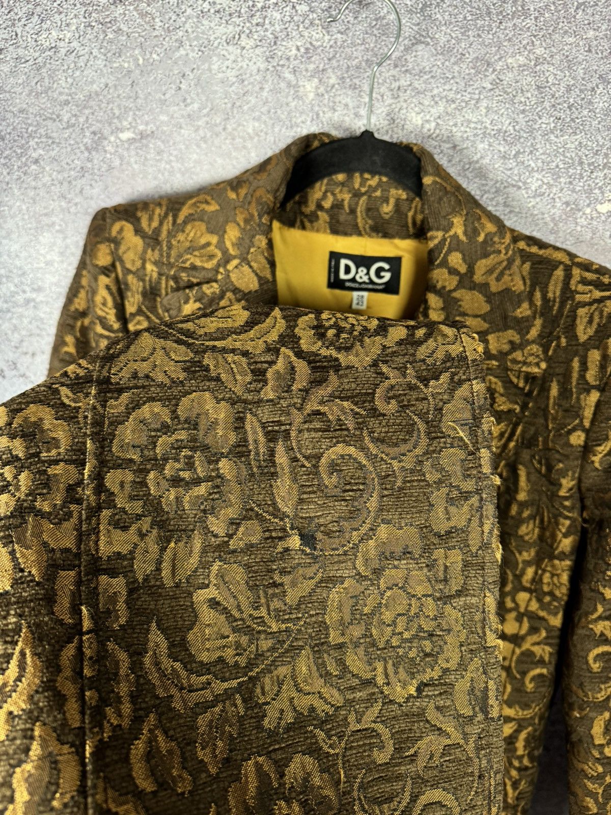 Dolce & Gabbana × Vintage Vintage Dolce Gabbana Retro Paisley Print Woman Coat 28/42sz Size M / US 6-8 / IT 42-44 - 22 Thumbnail