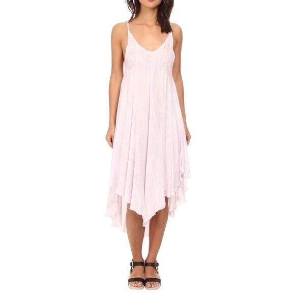 Free People Free People Lilac Flowy Asymmetrical Midi Slip Dress | Balle Size S / US 4 / IT 40 - 15 Thumbnail