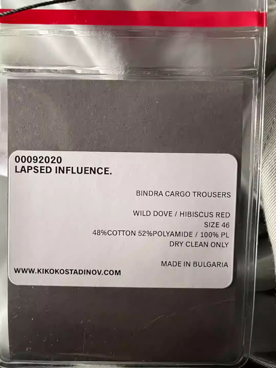 Kiko Kostadinov Kiko Kostadinov bindra cargo pants Size US 30 / EU 46 - 2 Thumbnail