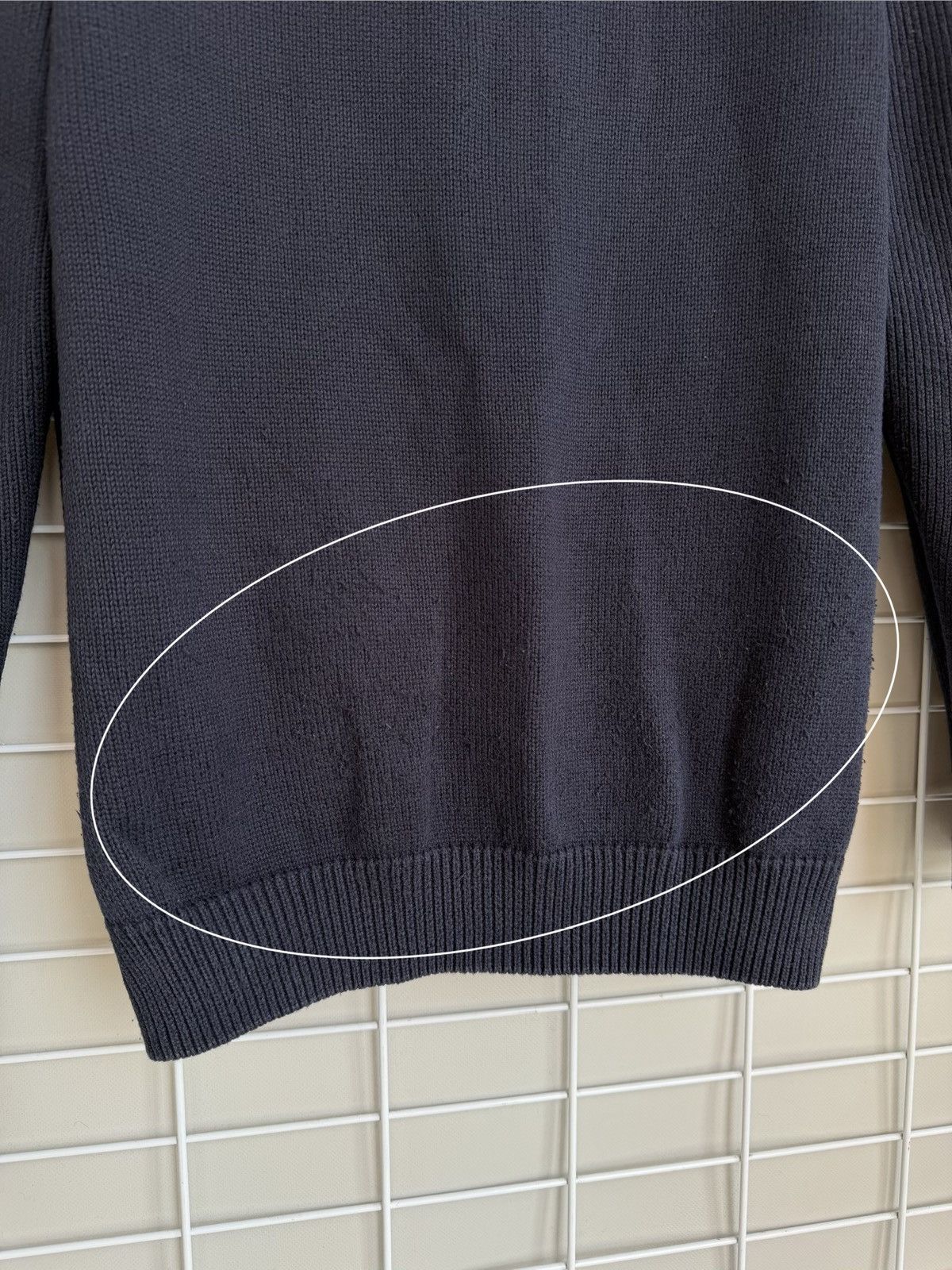 Saint James Saint James Zip Knit Sweater Mens Size M Navy Blue Vintage Size US M / EU 48-50 / 2 - 15 Thumbnail