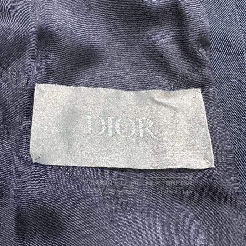 Dior Dior Denim jacket with old flower belt Size US S / EU 44-46 / 1 - 2 Thumbnail