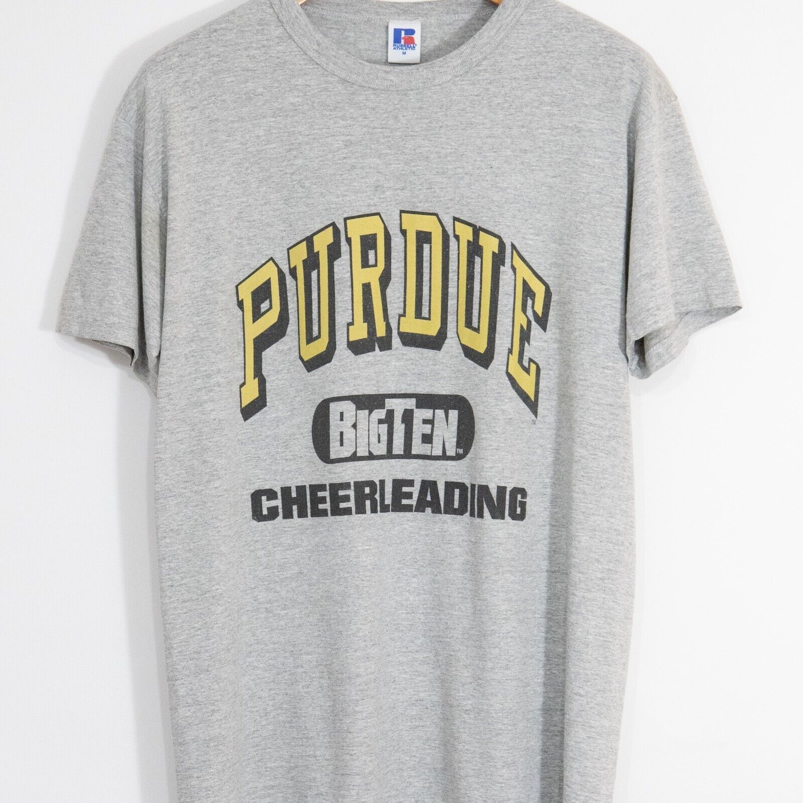 Vintage Vintage 90s T Shirt M Purdue Big Ten Cheerleaders Collegiate Size US M / EU 48-50 / 2 - 2 Thumbnail