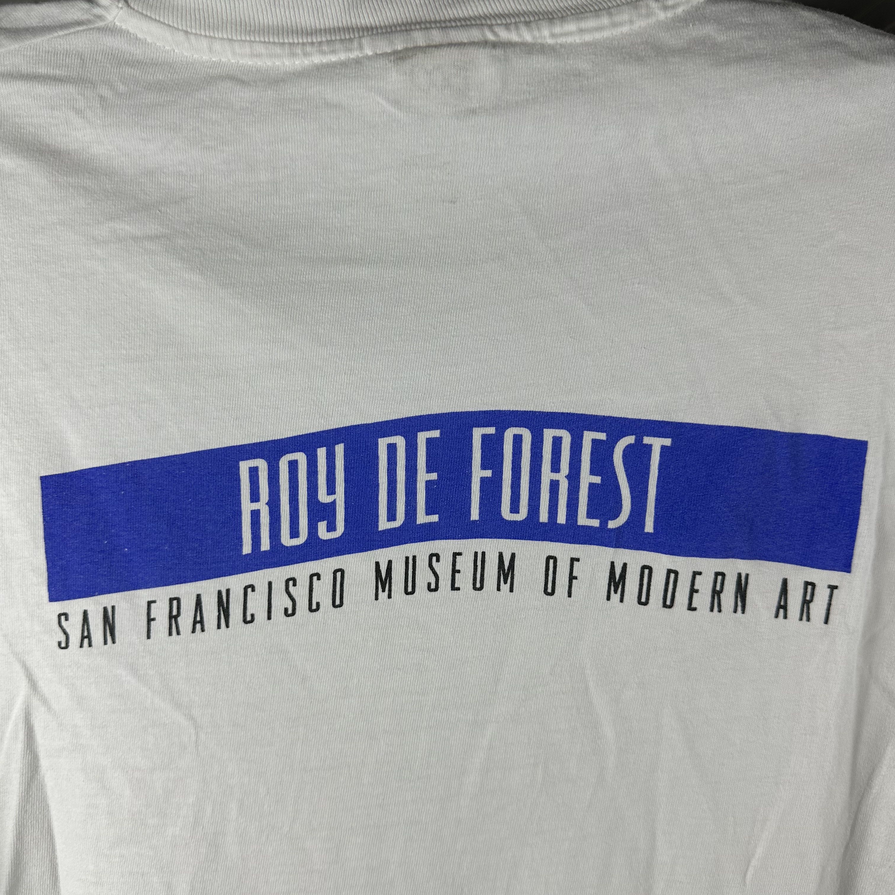 Vintage Roy De Forest Country Dog Gentlemen Modern Art Museum Tee Size US L / EU 52-54 / 3 - 4 Thumbnail