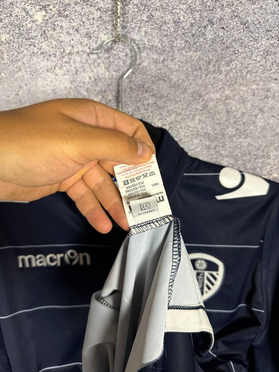 Macron Vintage Leeds United 2014/15 Away Macron Soccer Jersey Size US M / EU 48-50 / 2 - 8 Thumbnail