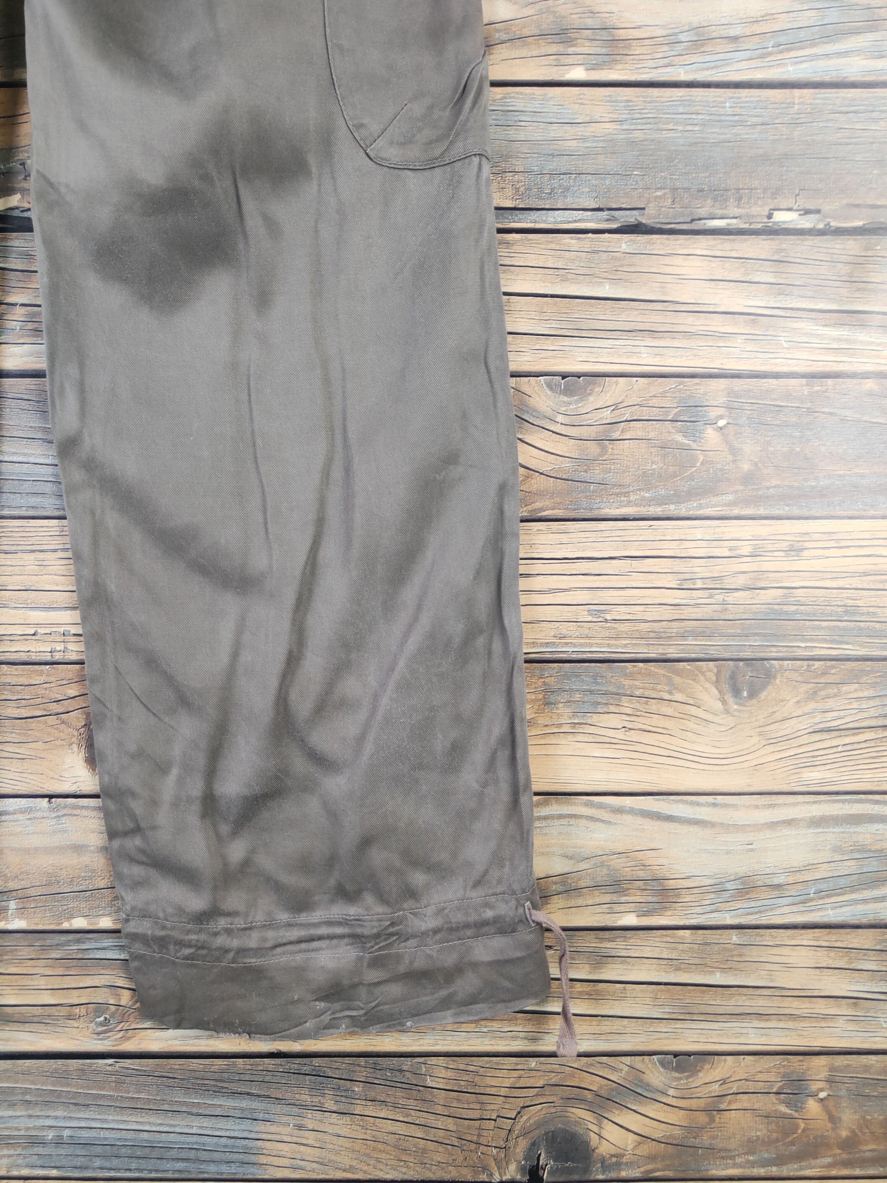 LOWRYS FARM DL Lowrys Farm Olive Multipocket Tactical Cargo Pants #747 Size US 29 - 11 Thumbnail