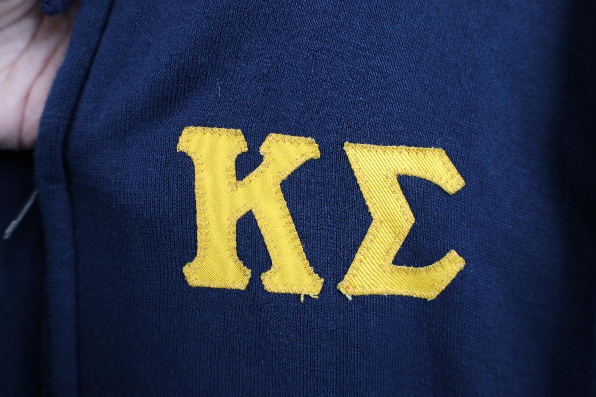 Vintage Vintage 70s Kappa Sigma Fraternity KSig Full Zip Hoodie USA Size US M / EU 48-50 / 2 - 4 Thumbnail