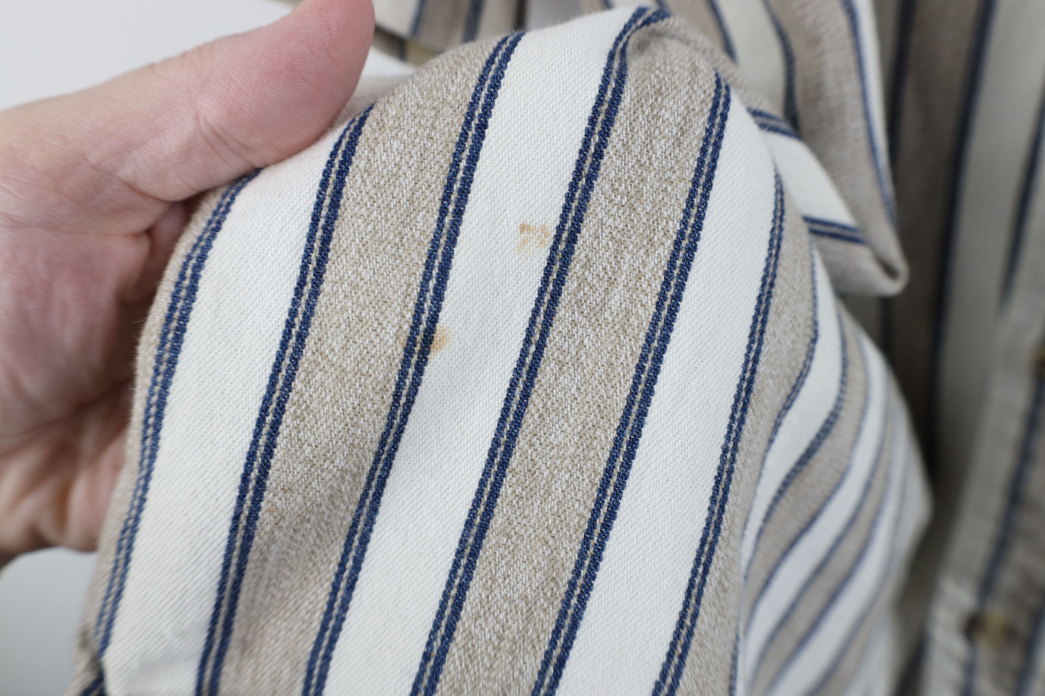 Vintage Vintage 90s Streetwear Baggy Fit Striped Button Down Shirt Size US XXL / EU 58 / 5 - 7 Thumbnail