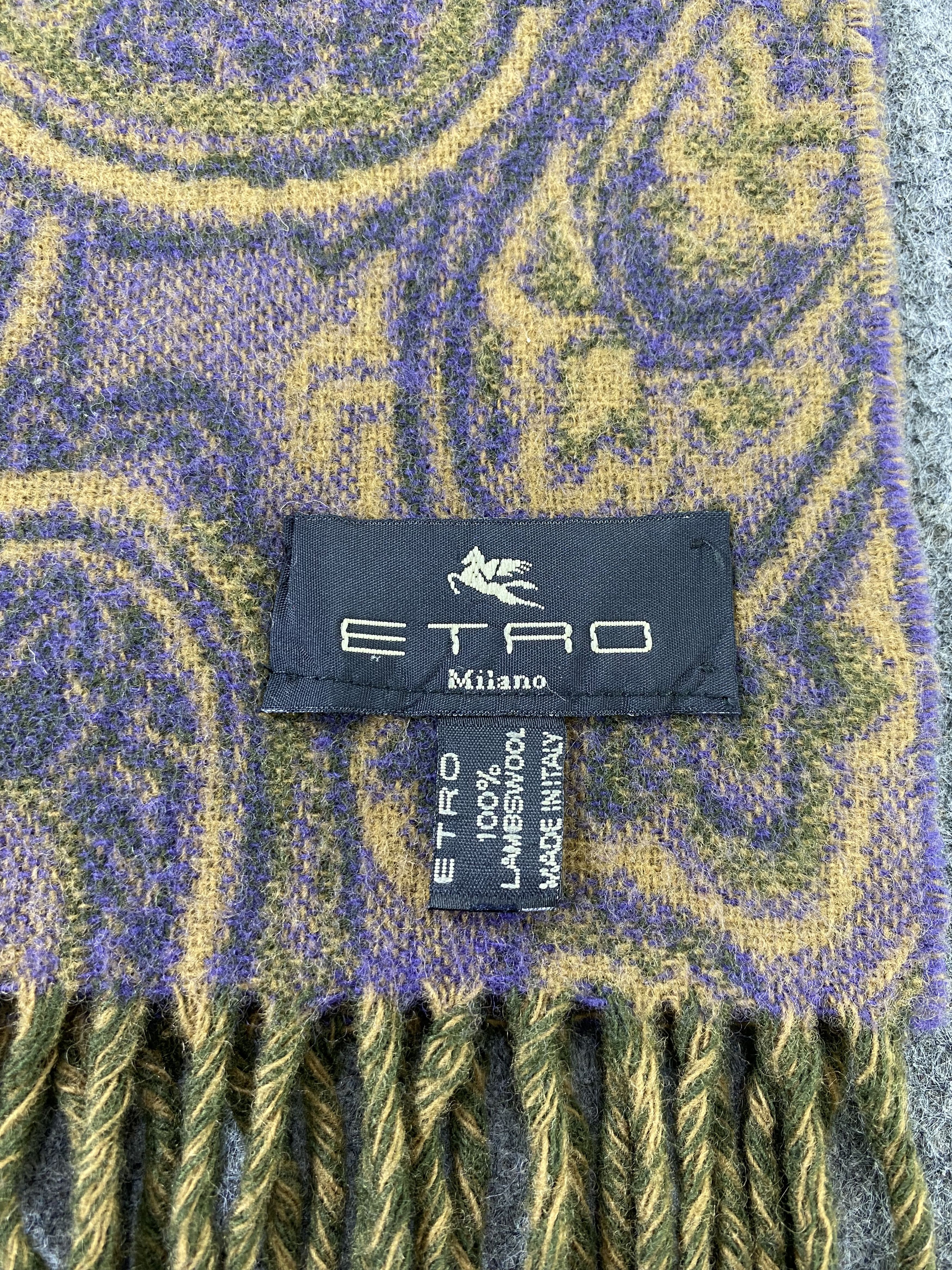 Etro Vintage Etro Scarf / Muffler / Neckwear -T1499 Size ONE SIZE - 5 Thumbnail