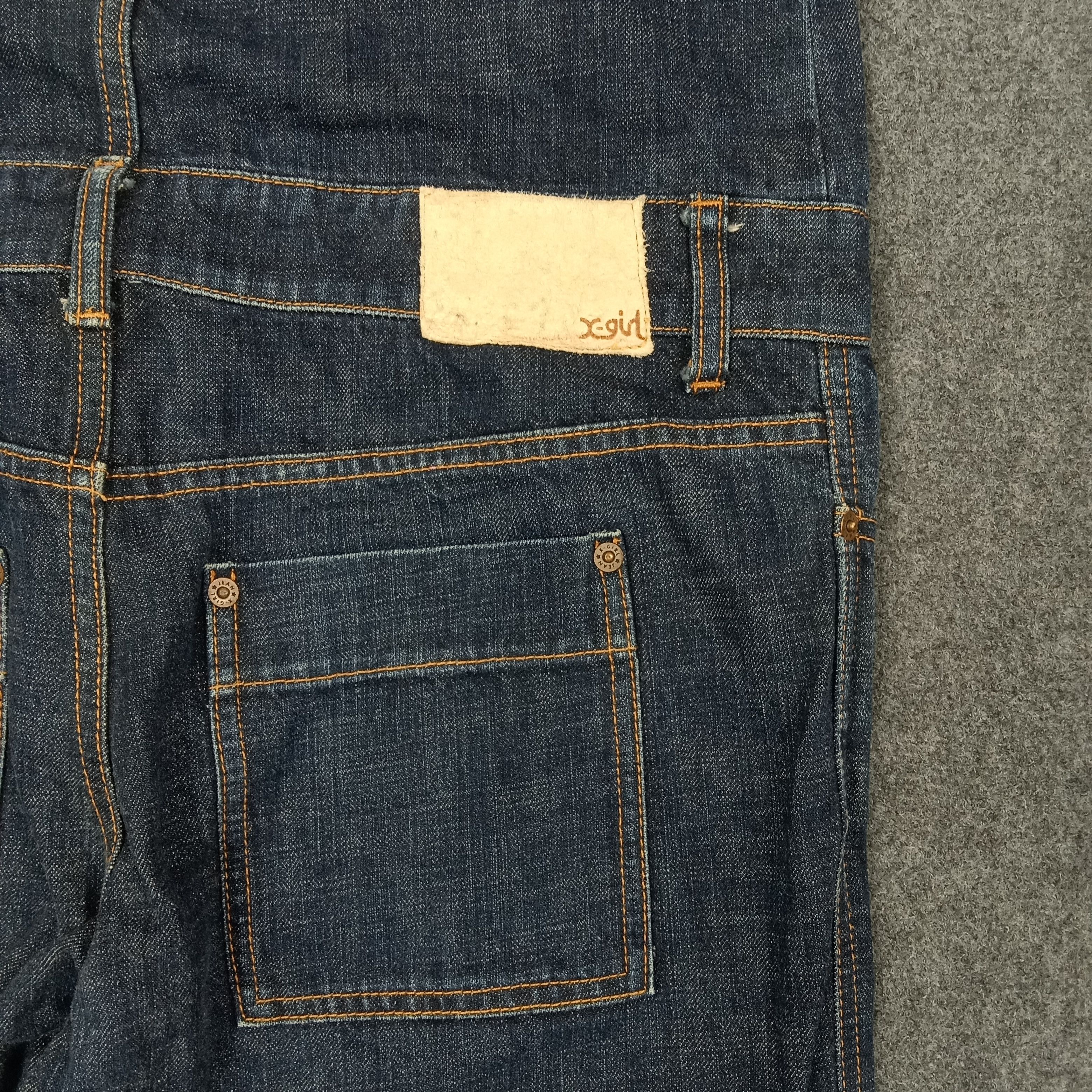 Japanese Brand Vintage X-girl Japanese Brand Denim Overall Jeans C235N20 Size US 36 / EU 52 - 7 Thumbnail