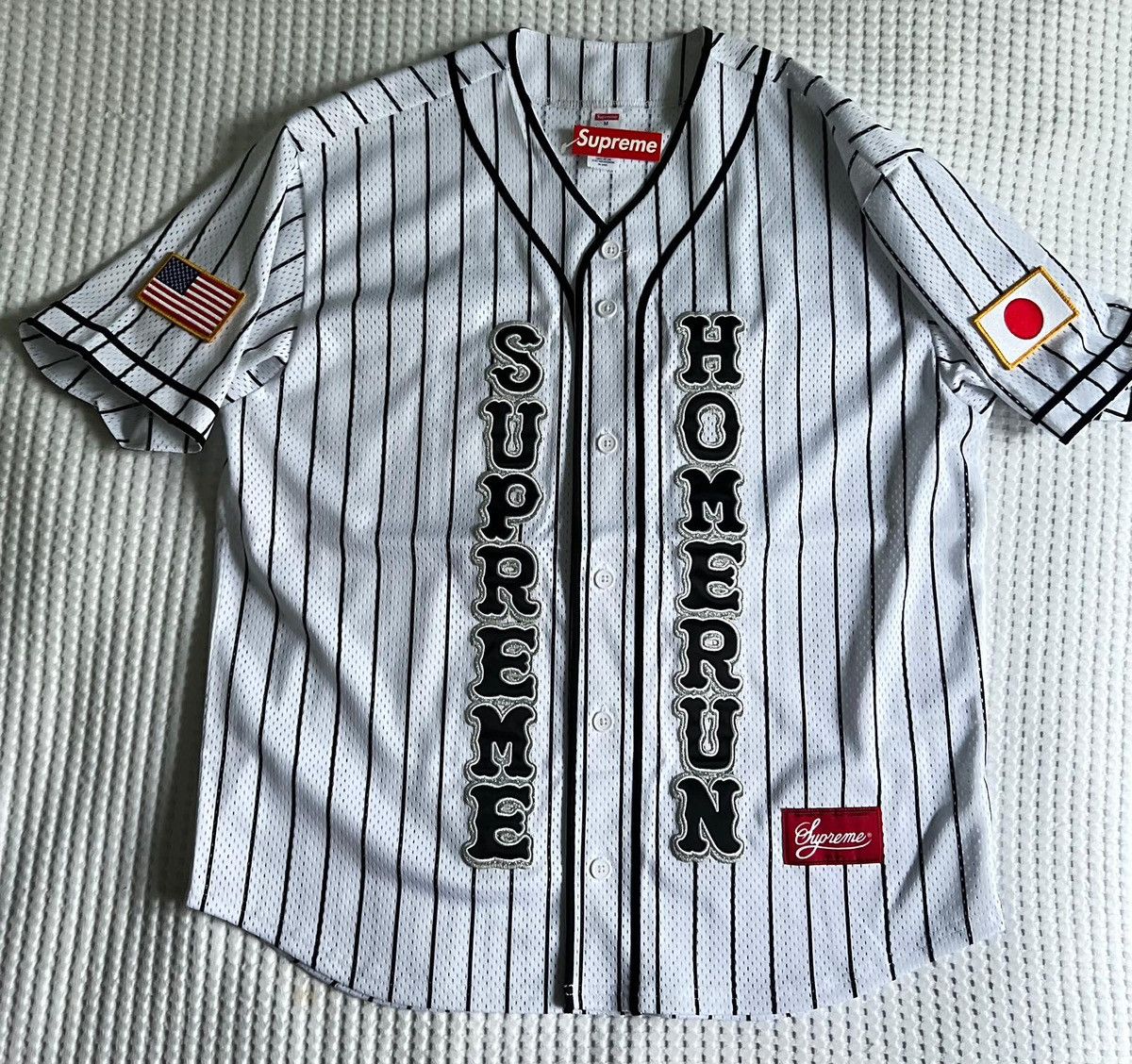Supreme Homerun Baseball Jersey Stripe Size US M / EU 48-50 / 2 - 1 Thumbnail