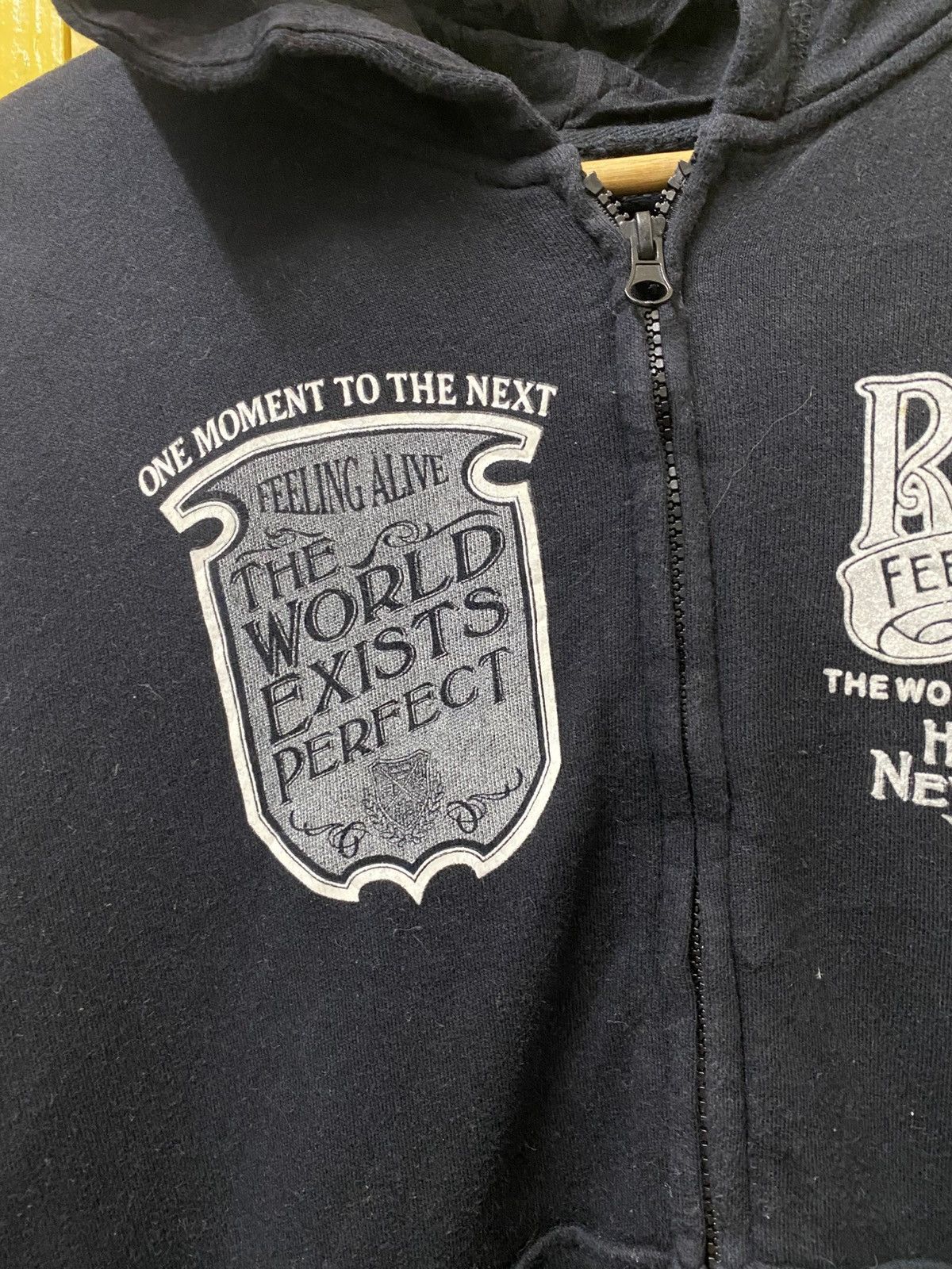The Unbranded Brand Russk Hoodie Zipper Black Colour Size US M / EU 48-50 / 2 - 3 Thumbnail