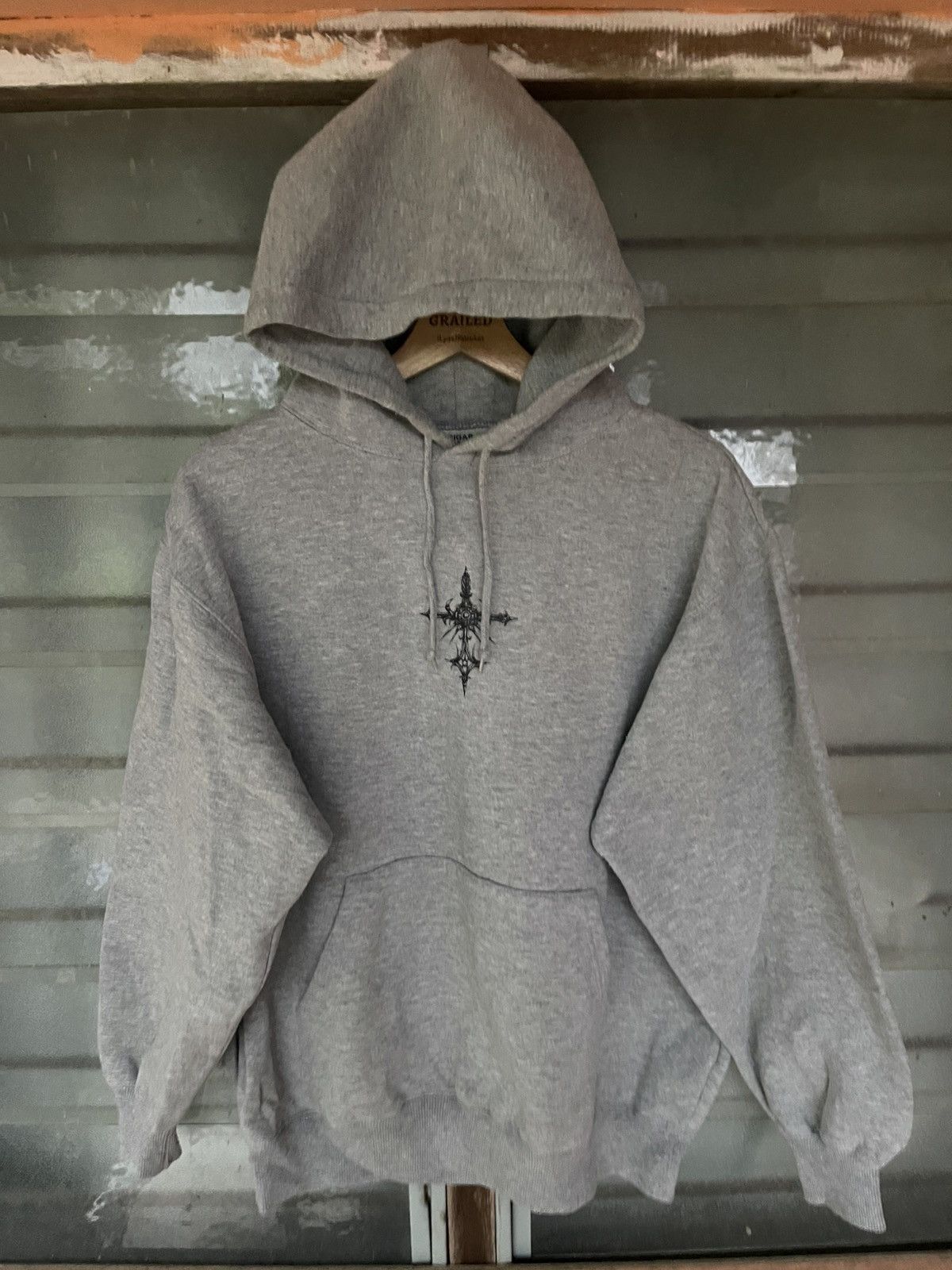 Japanese Brand Vintage 90's Dogcigar Punk LGB If Six Was Nine Hoodie Size US L / EU 52-54 / 3 - 3 Thumbnail