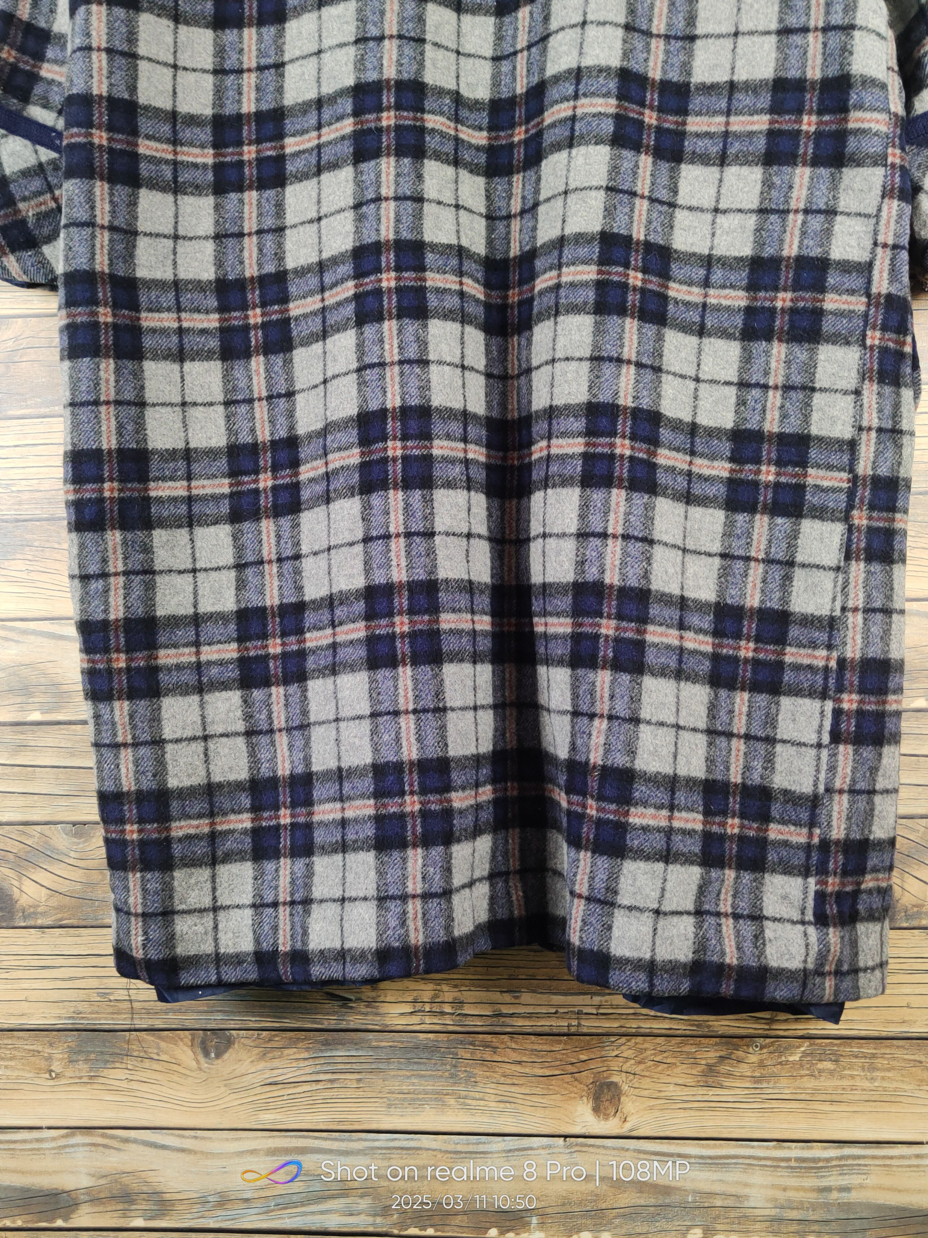 Pierre Balmain DL Vent Vert Pierre Balmain Gray Wool Bathrobes #011 Size US L / EU 52-54 / 3 - 15 Thumbnail