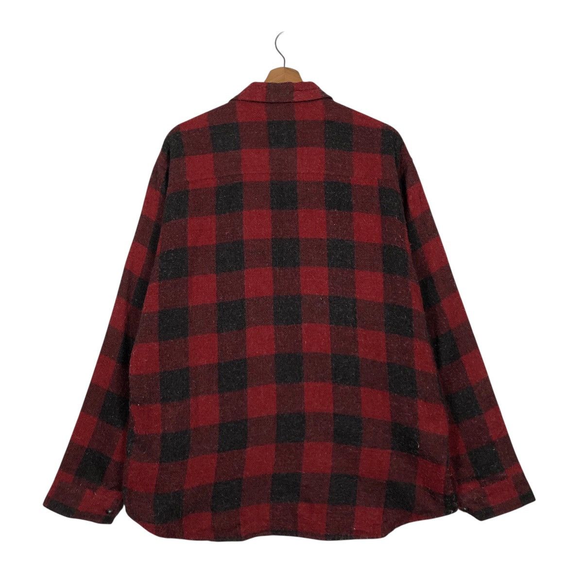 Japanese Brand 📌Vintage Wool Zipper Jacket Tartan Design Converse All Star Size US M / EU 48-50 / 2 - 8 Thumbnail