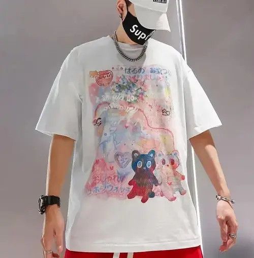 High Sport × Individualized Shirts Japan Harajuku Men's Oversized Short Sleeve Shirt Size US XXL / EU 58 / 5 - 1 Thumbnail