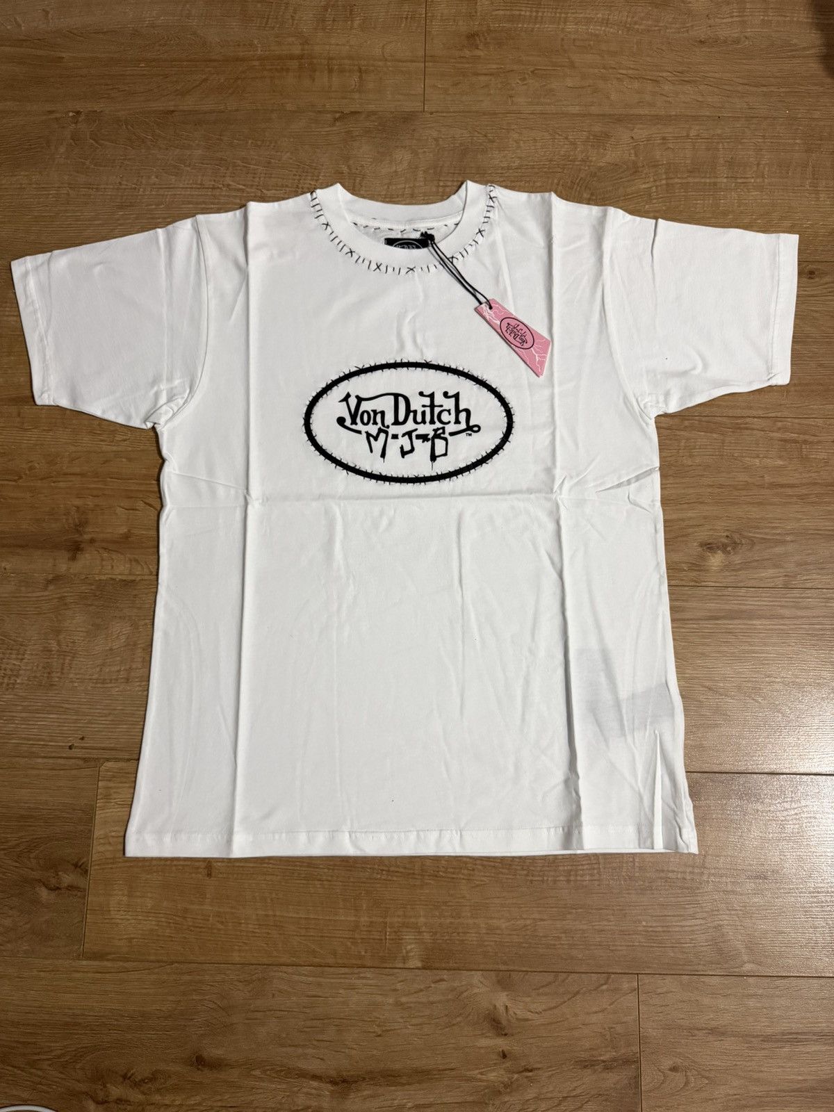 Marc Jacques Burton MJB x Von Dutch Short Sleeve T-Shirt Size US S / EU 44-46 / 1 - 1 Thumbnail