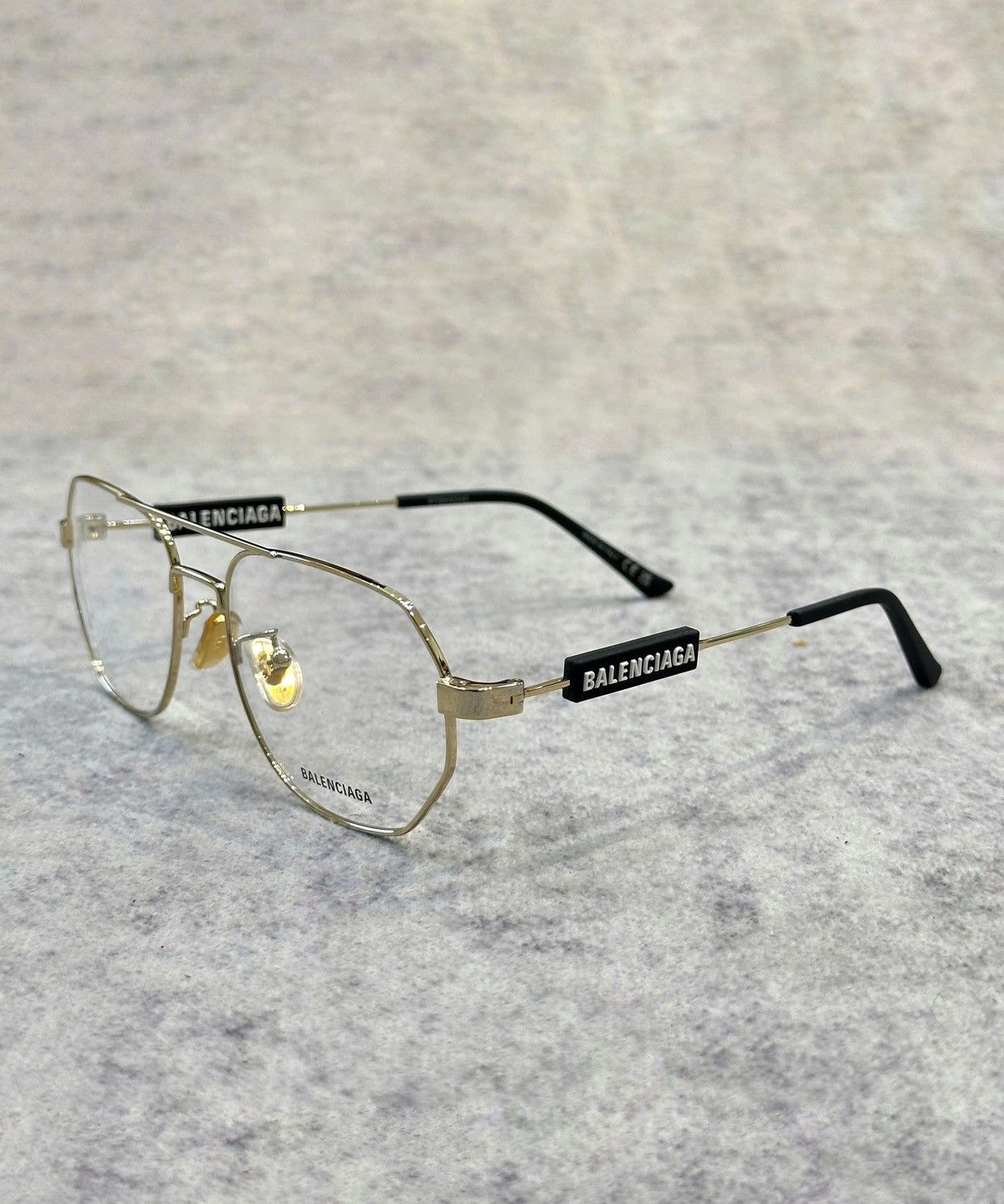 Balenciaga BALENCIAGA BB0117O 003 Sunglasses BLACK Size ONE SIZE - 1 Thumbnail