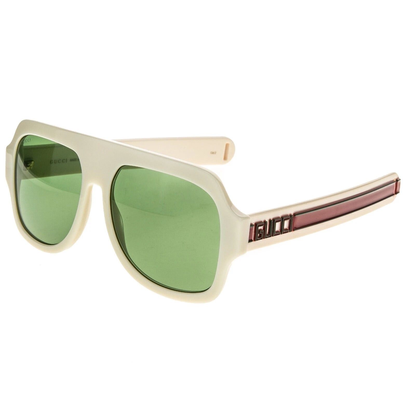 Gucci GUCCI GG0255S AUTHENTIC SEGA 0255 Green Sport Sunglasses 003 Size ONE SIZE - 10 Thumbnail