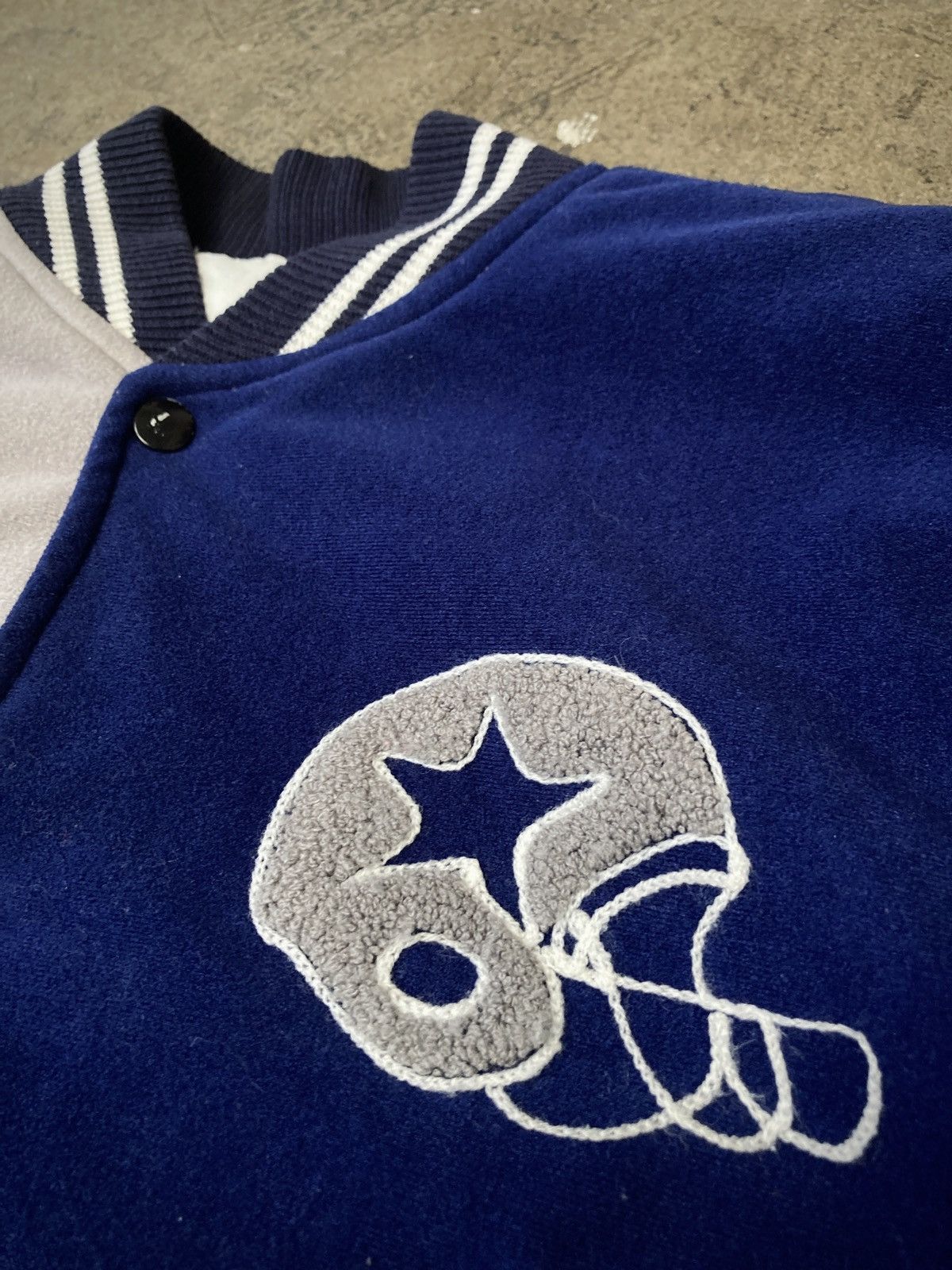 NFL × Vintage Vintage 90s Dallas Cowboys Bomber Jacket Size US L / EU 52-54 / 3 - 7 Thumbnail