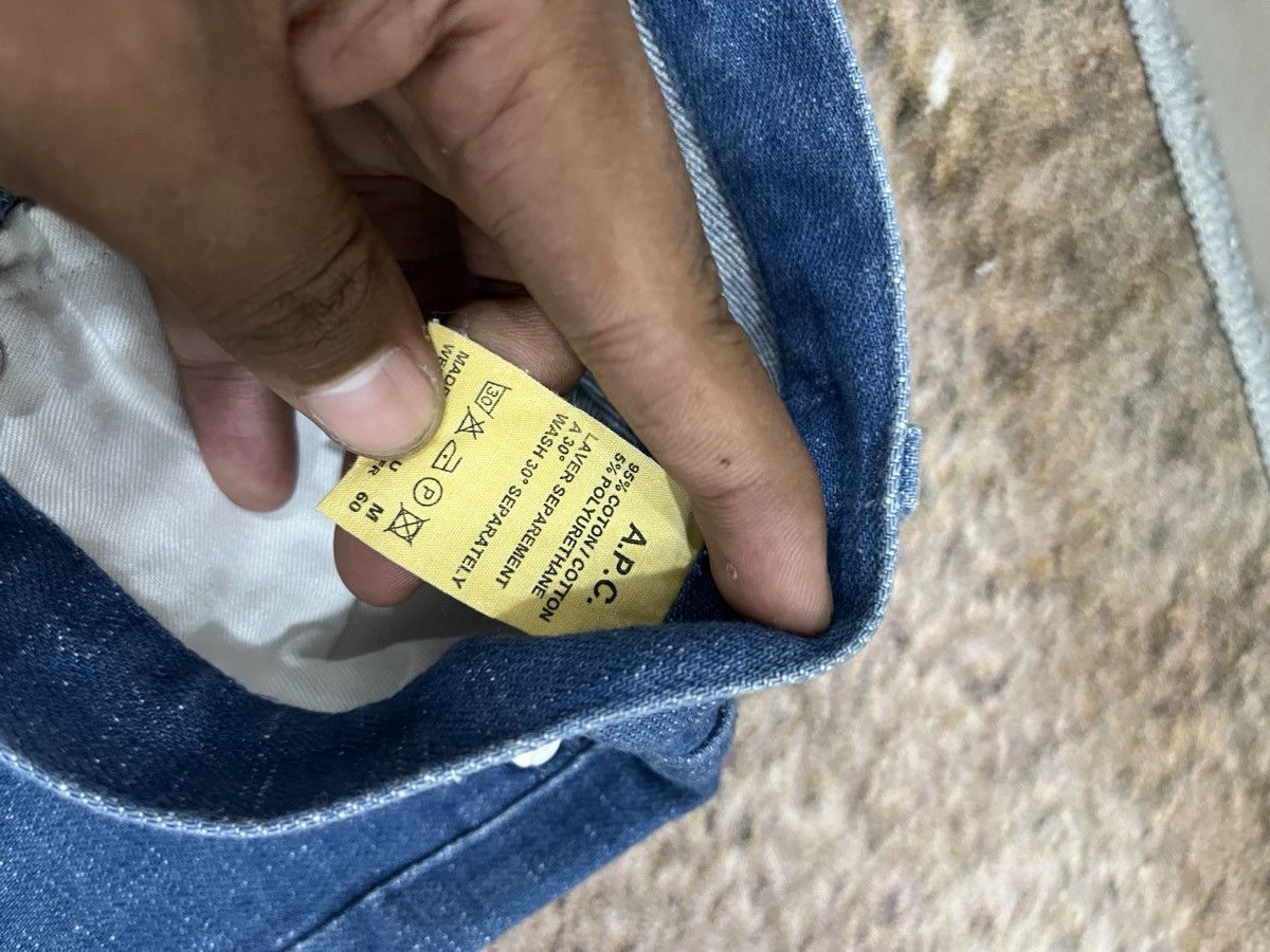 A.P.C. × Vintage A.P.C Straight Denim Size US 27 - 13 Thumbnail